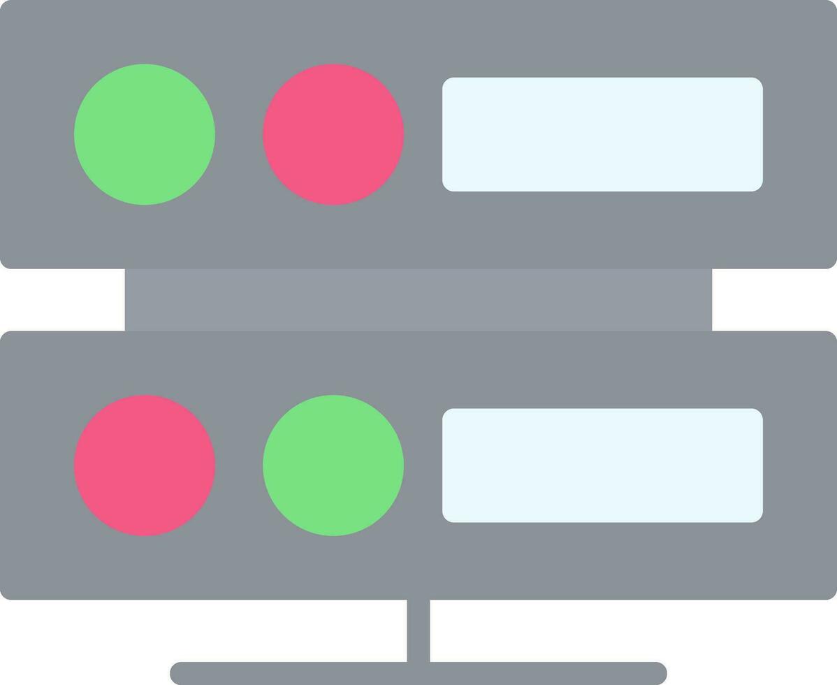 Server Vector Icon Design
