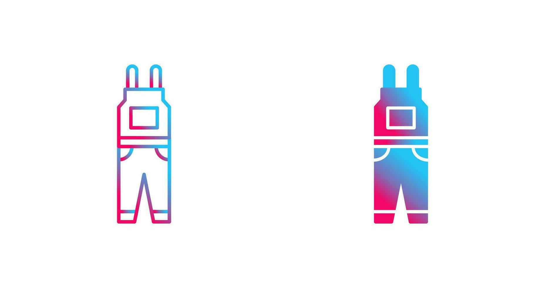 Jumpsuit Vector Icon