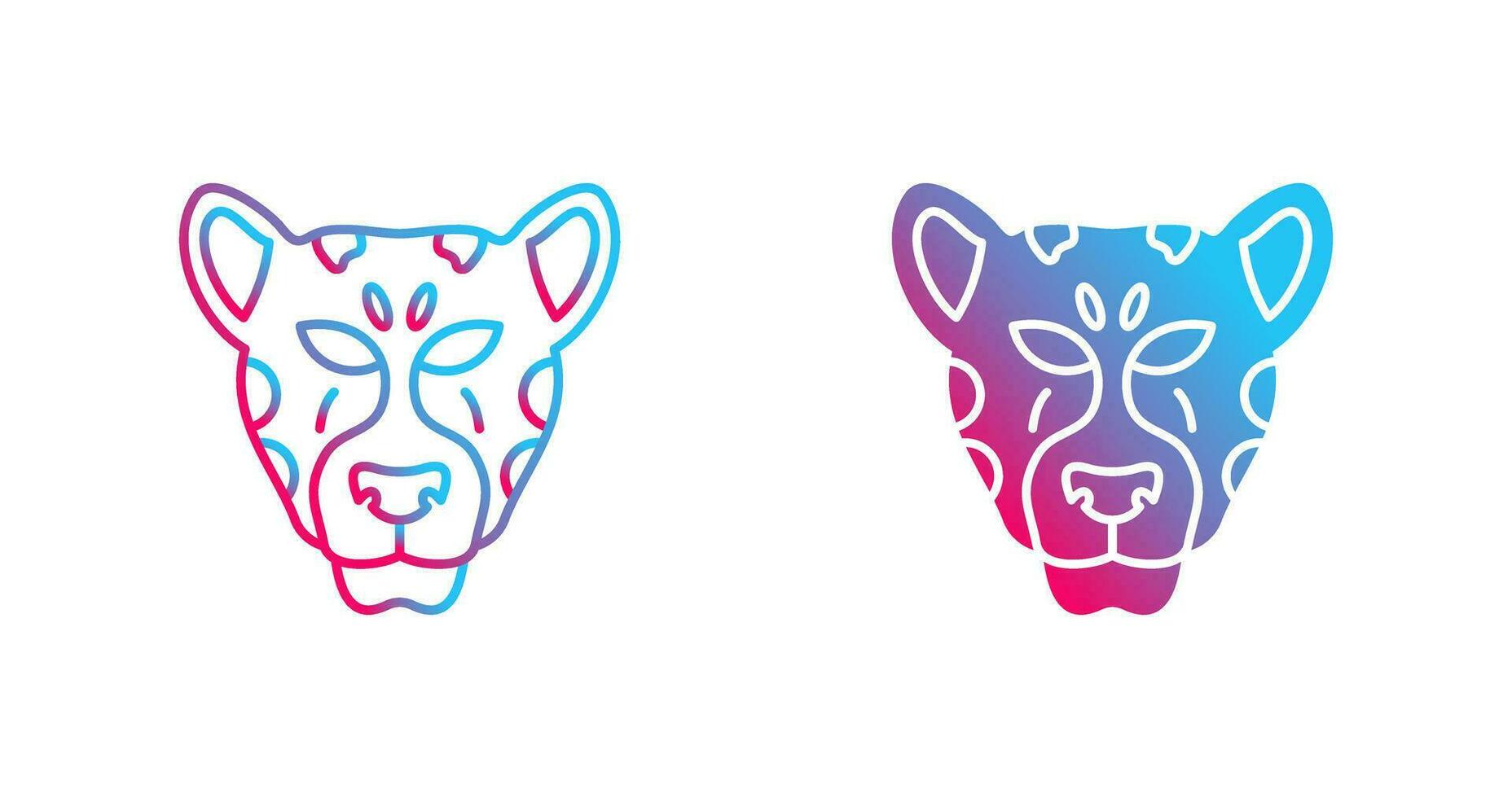 leopard Vector Icon