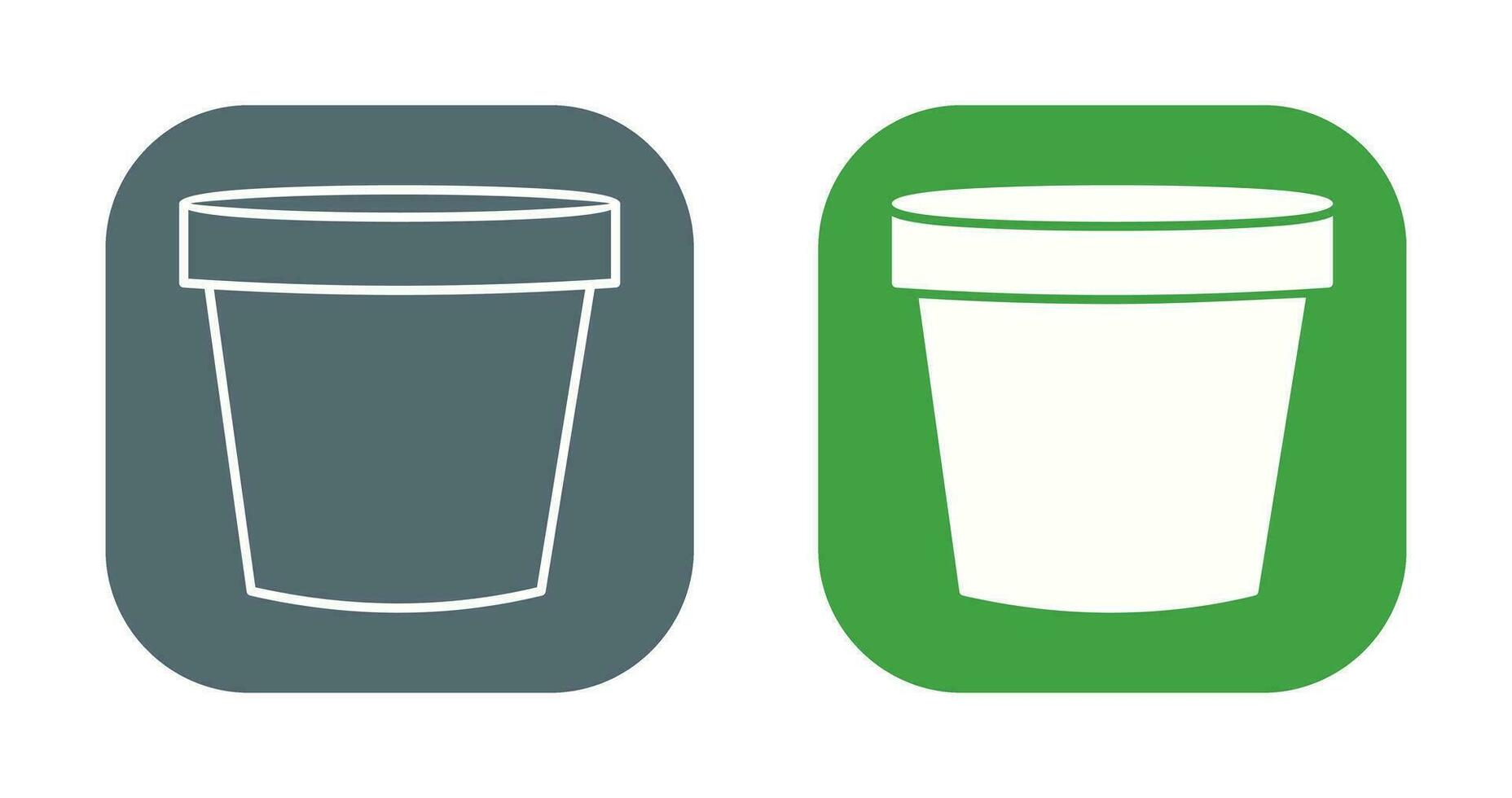 Plant Pot Vector Icon