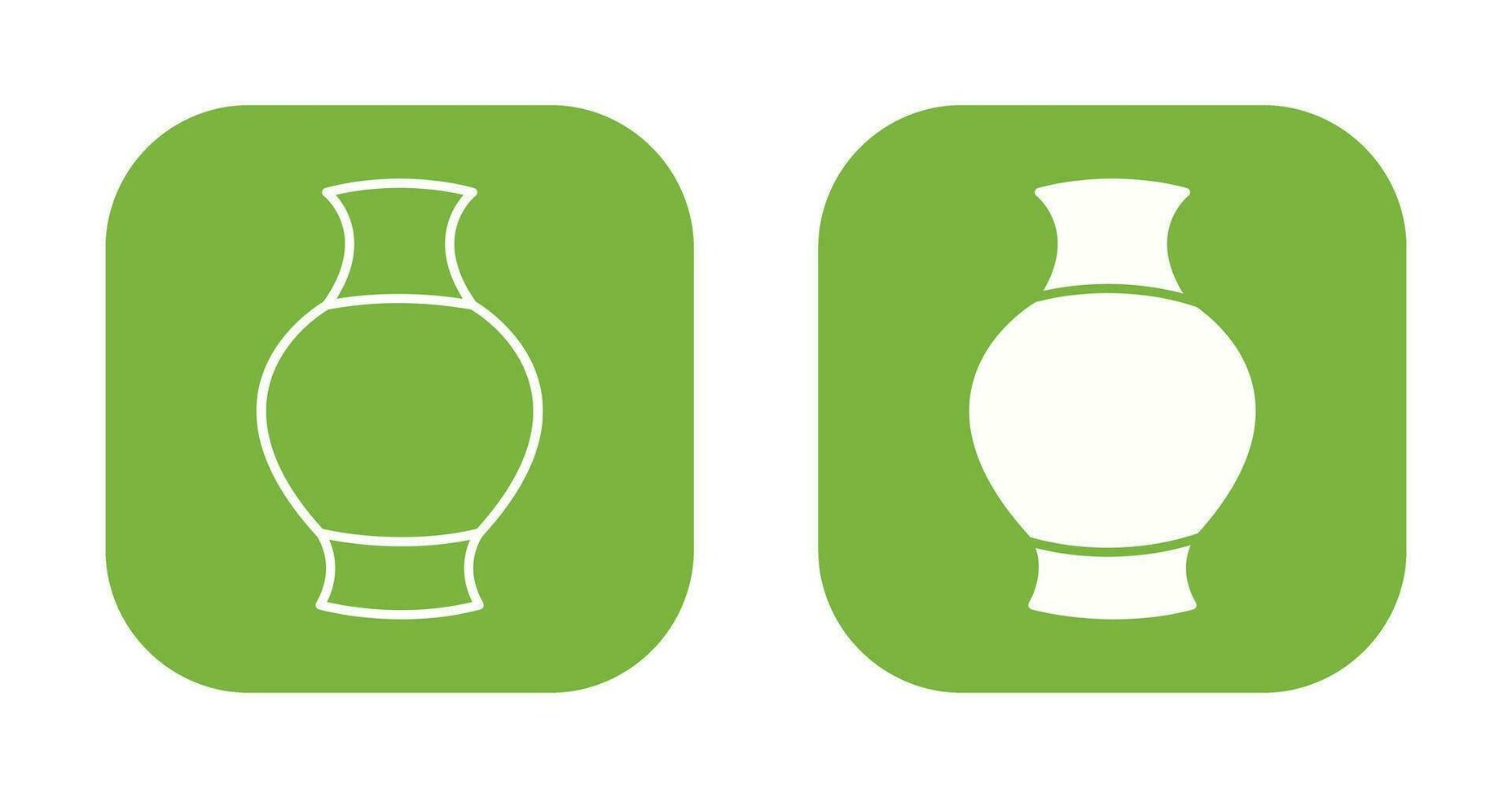 Antique Jar Vector Icon