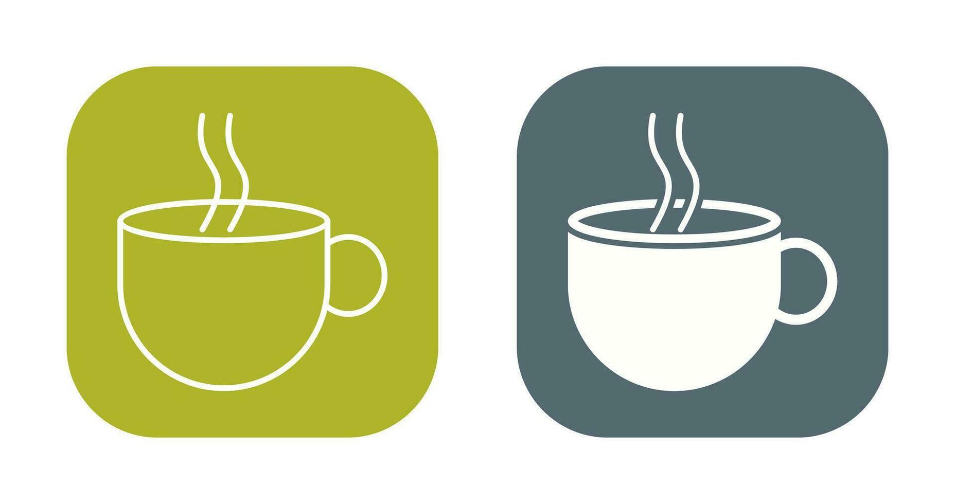 Hot Coffee Vector Icon