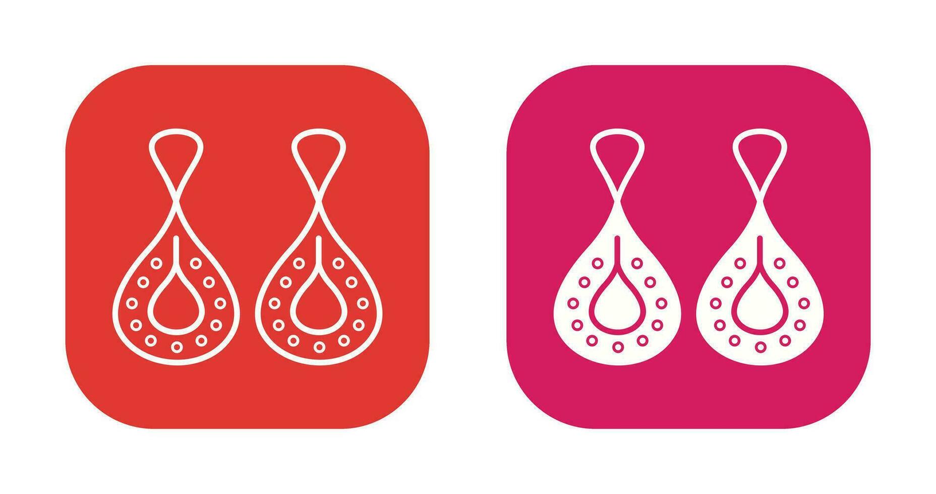 Earring Vector Icon