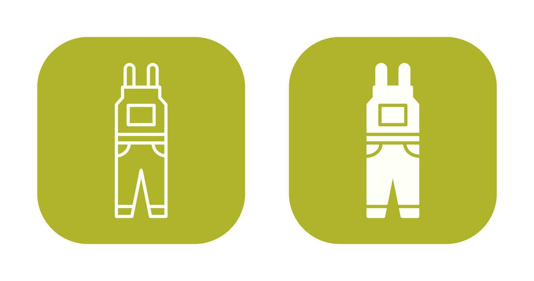 Jumpsuit Vector Icon