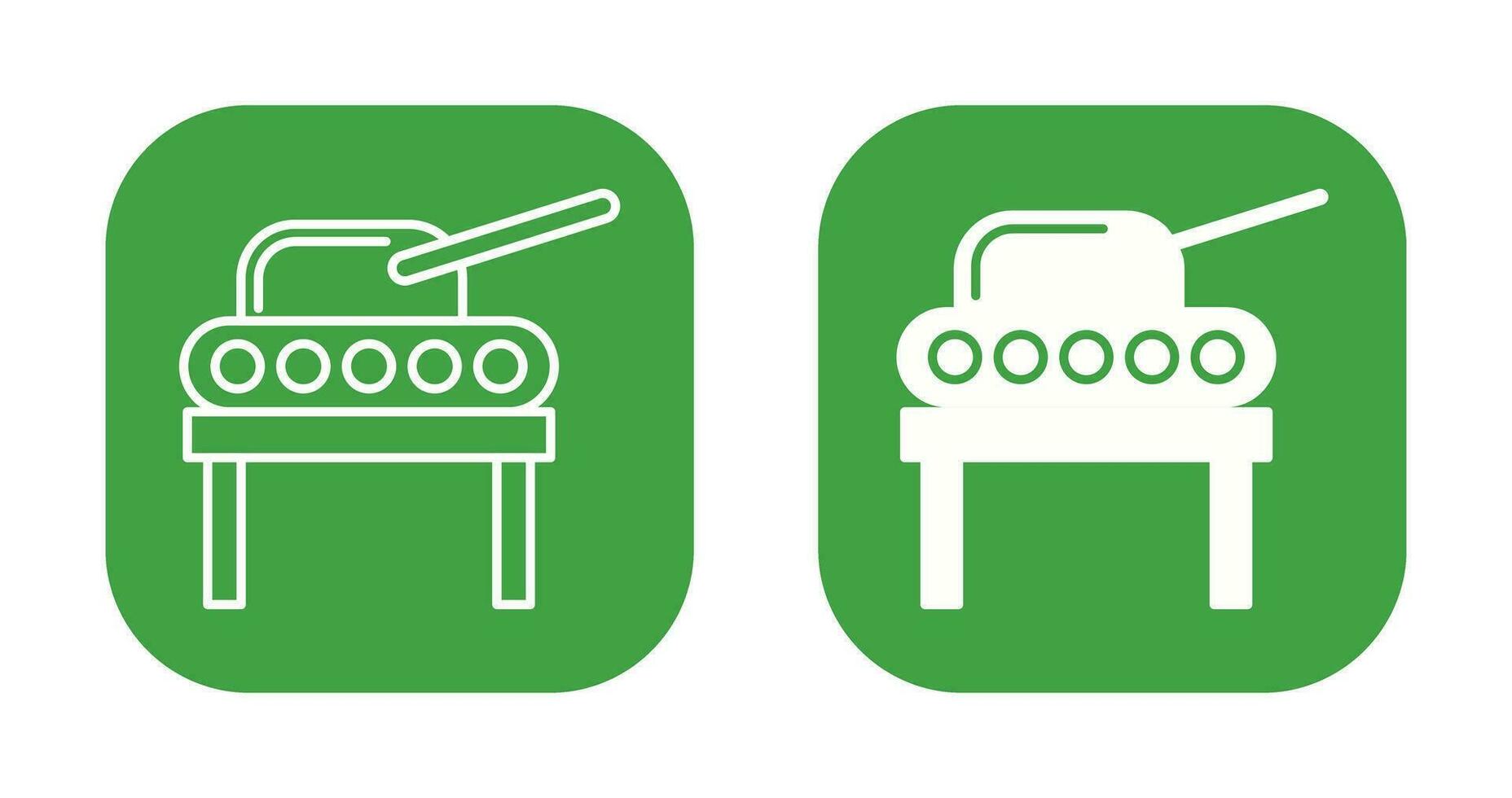 Tank Exhibit Vector Icon