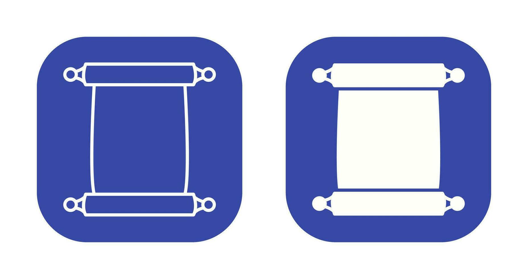 Scroll of Paper Vector Icon