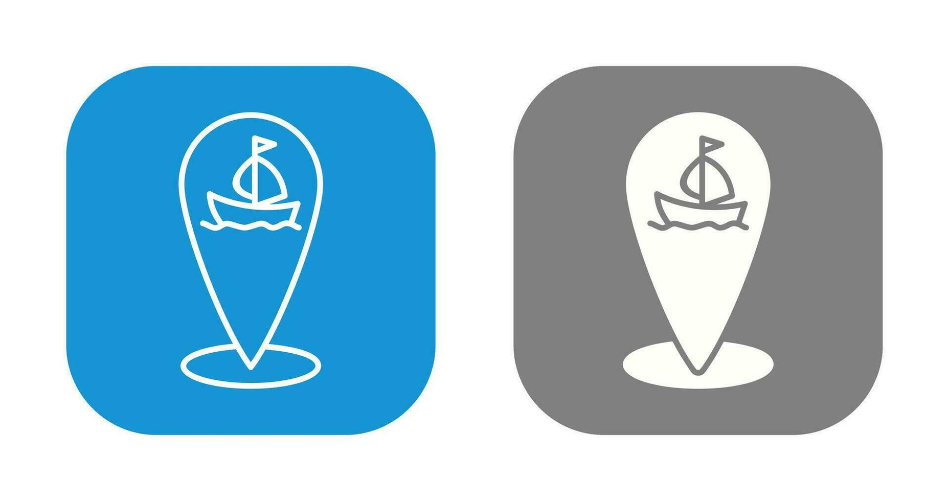 Shipping Location Vector Icon