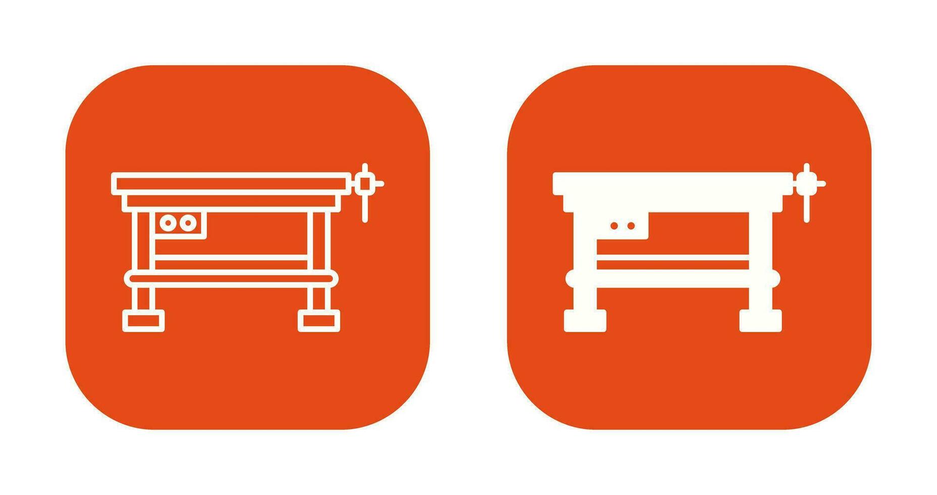 Work Bench Vector Icon