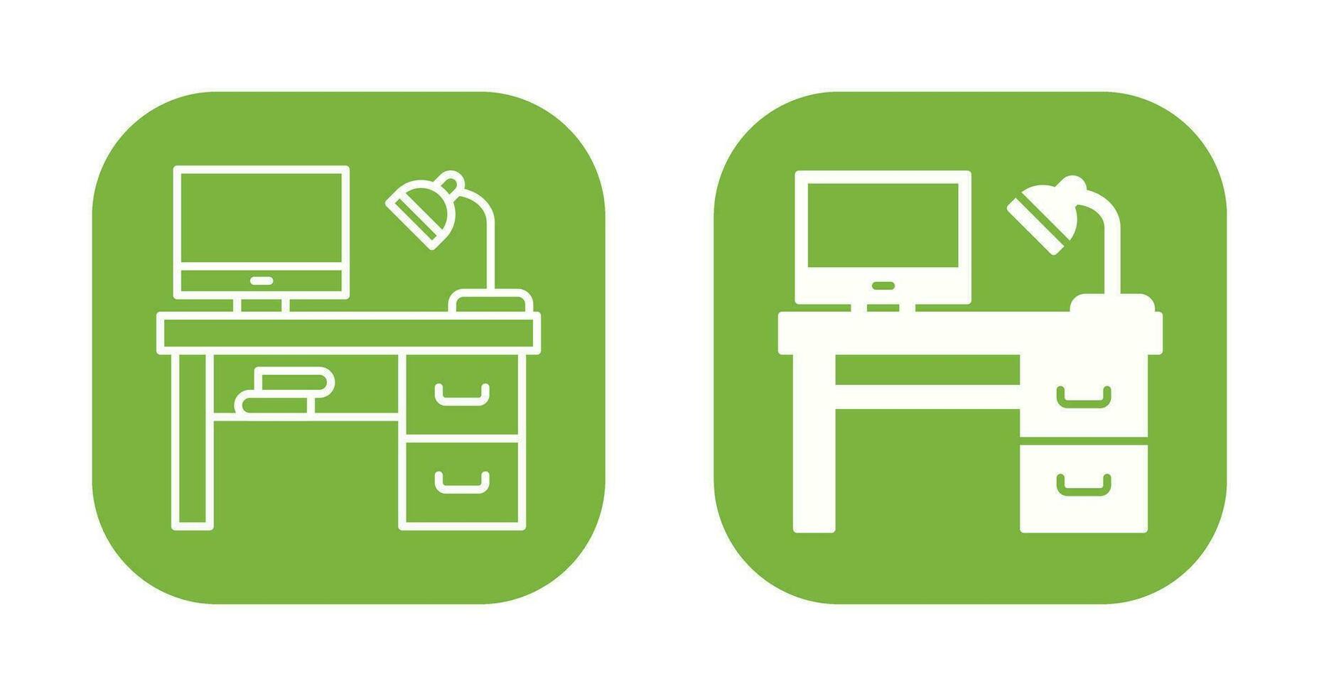 Desk Vector Icon