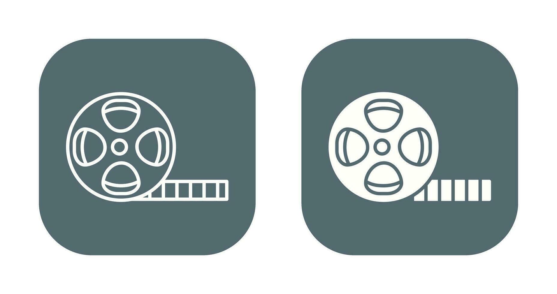 Film Reel Vector Icon