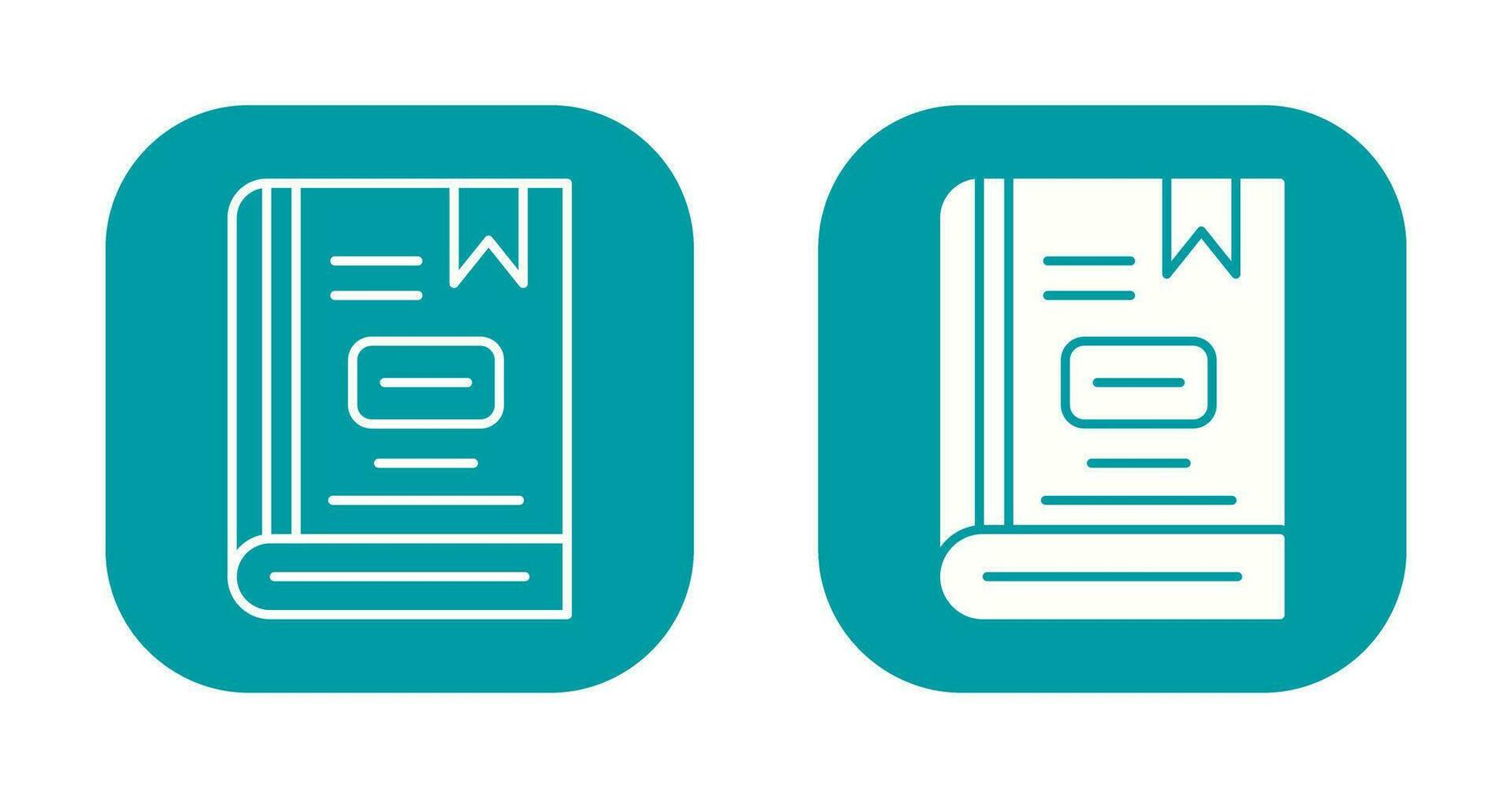 icono de vector de libro