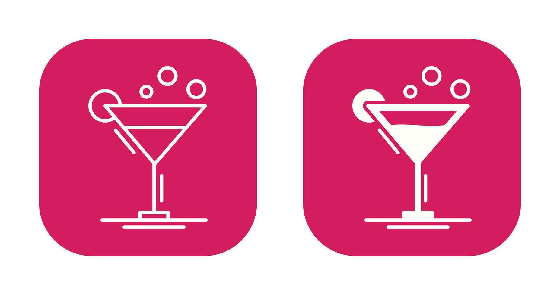 Cocktail Vector Icon