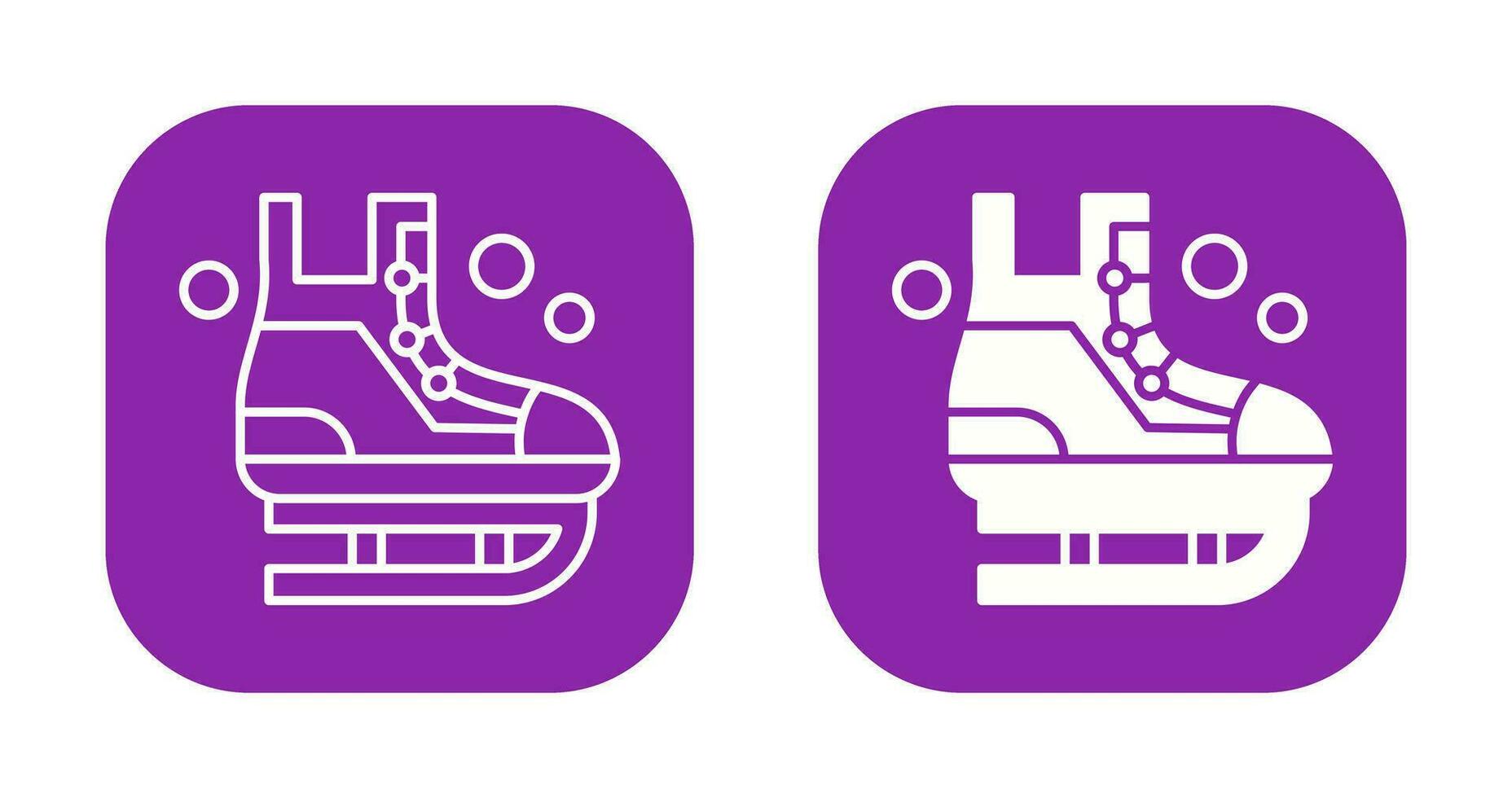 Ice Skating Vector Icon