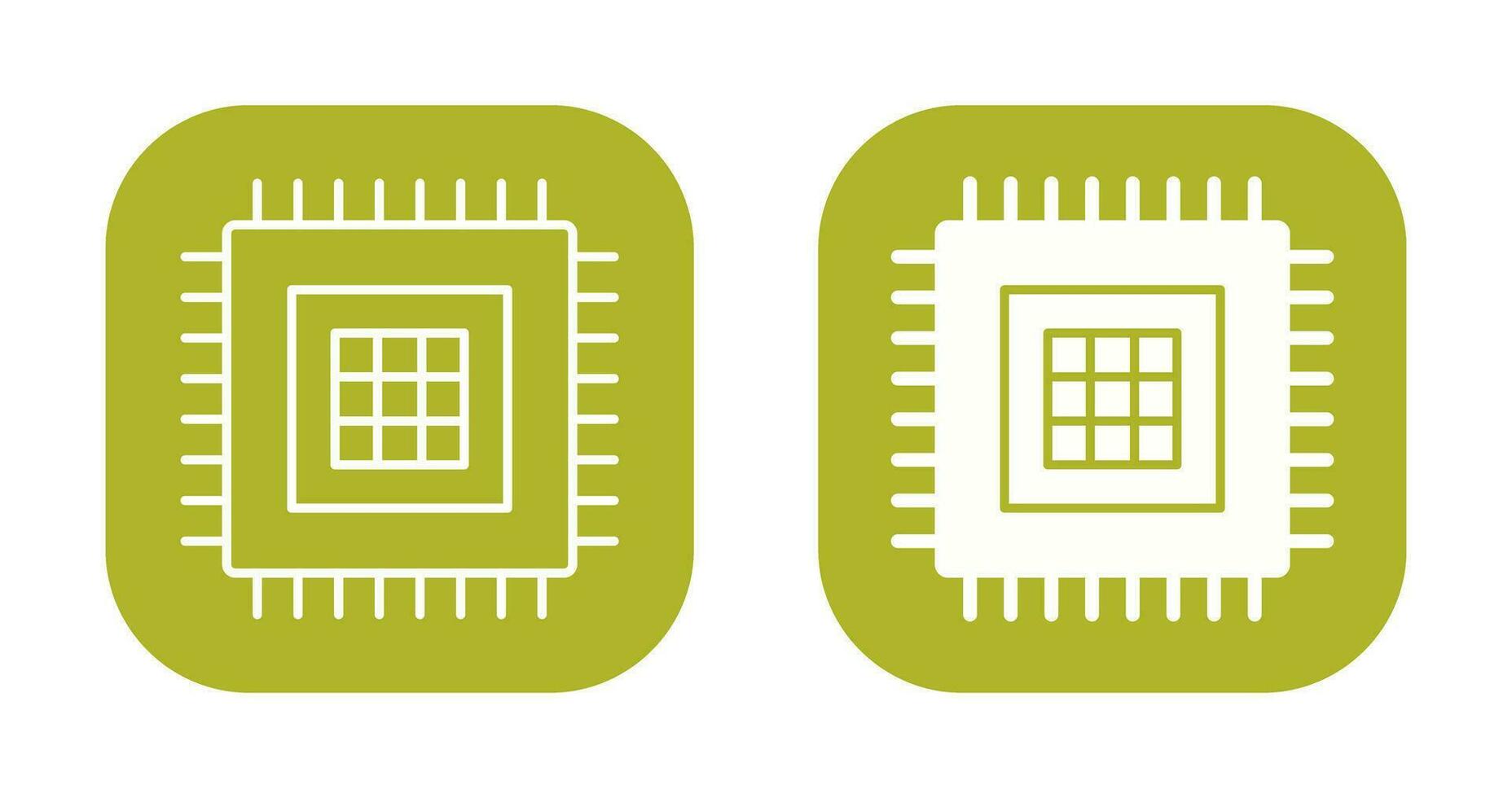Processor Vector Icon