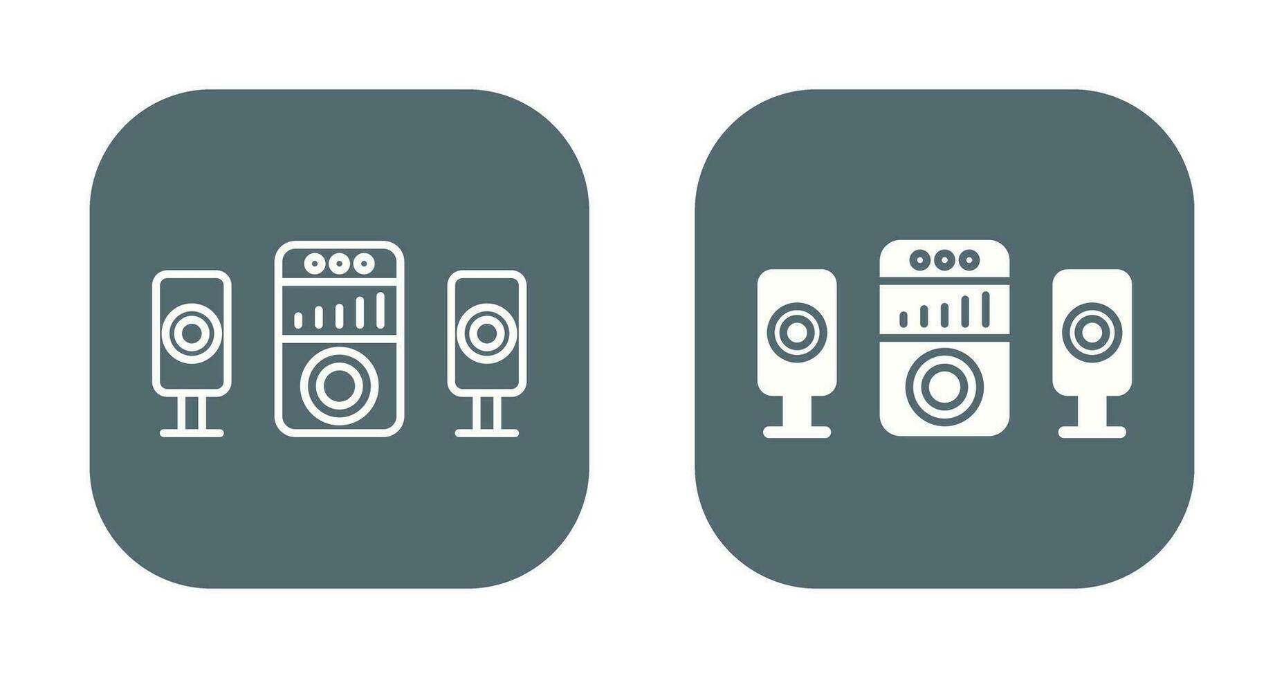 Sound System Vector Icon