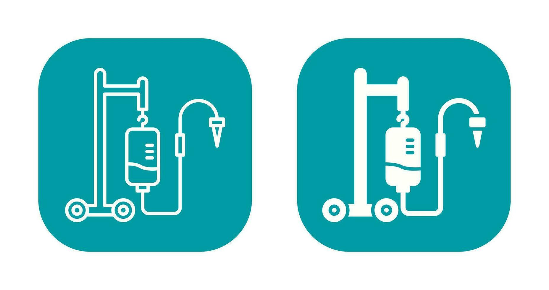 icono de vector intravenoso