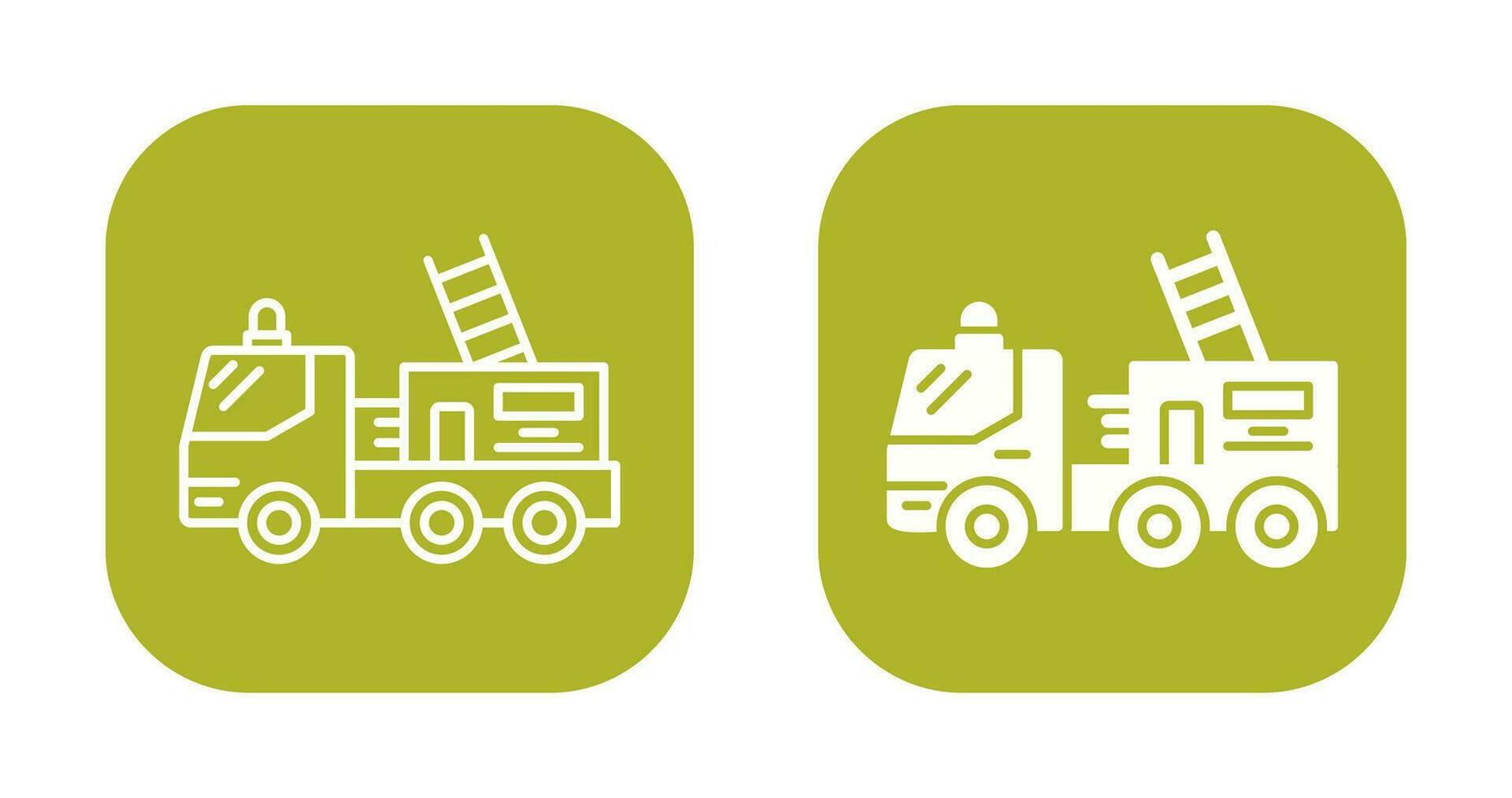 Fire Truck Vector Icon