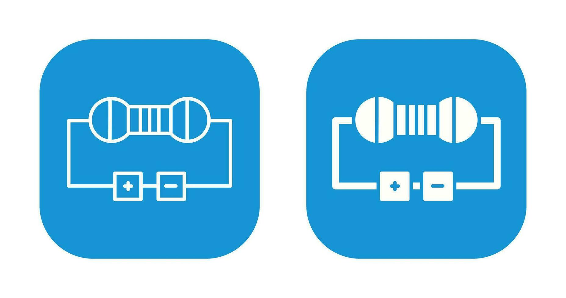 Resistor Vector Icon