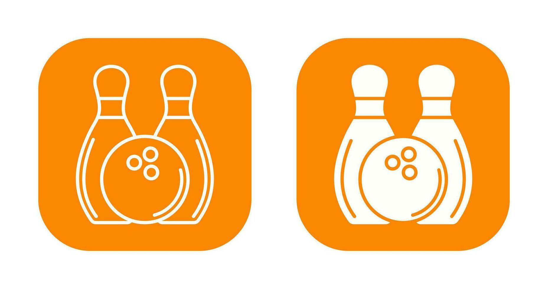 Bowling Vector Icon