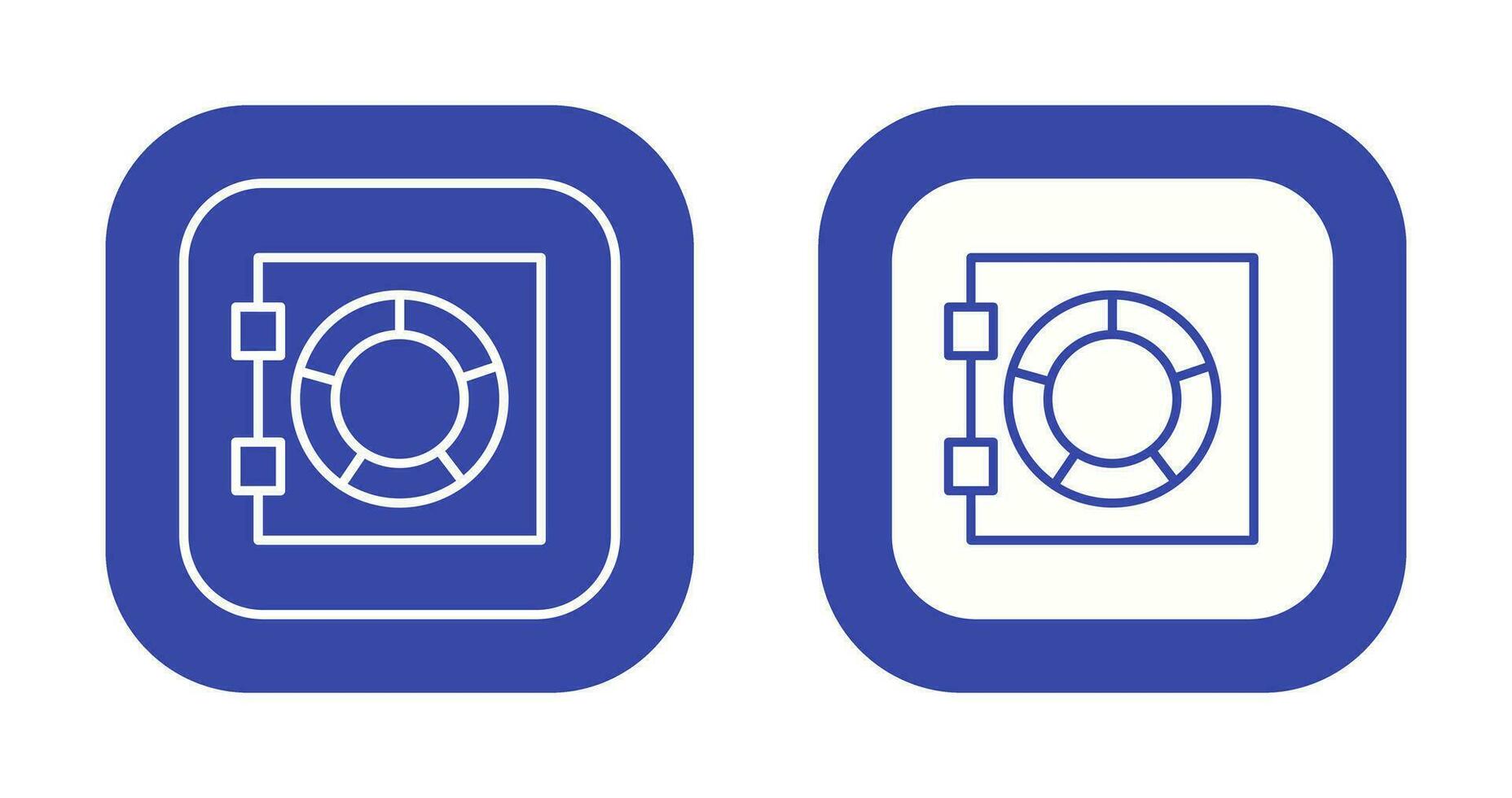 Safe Box Vector Icon