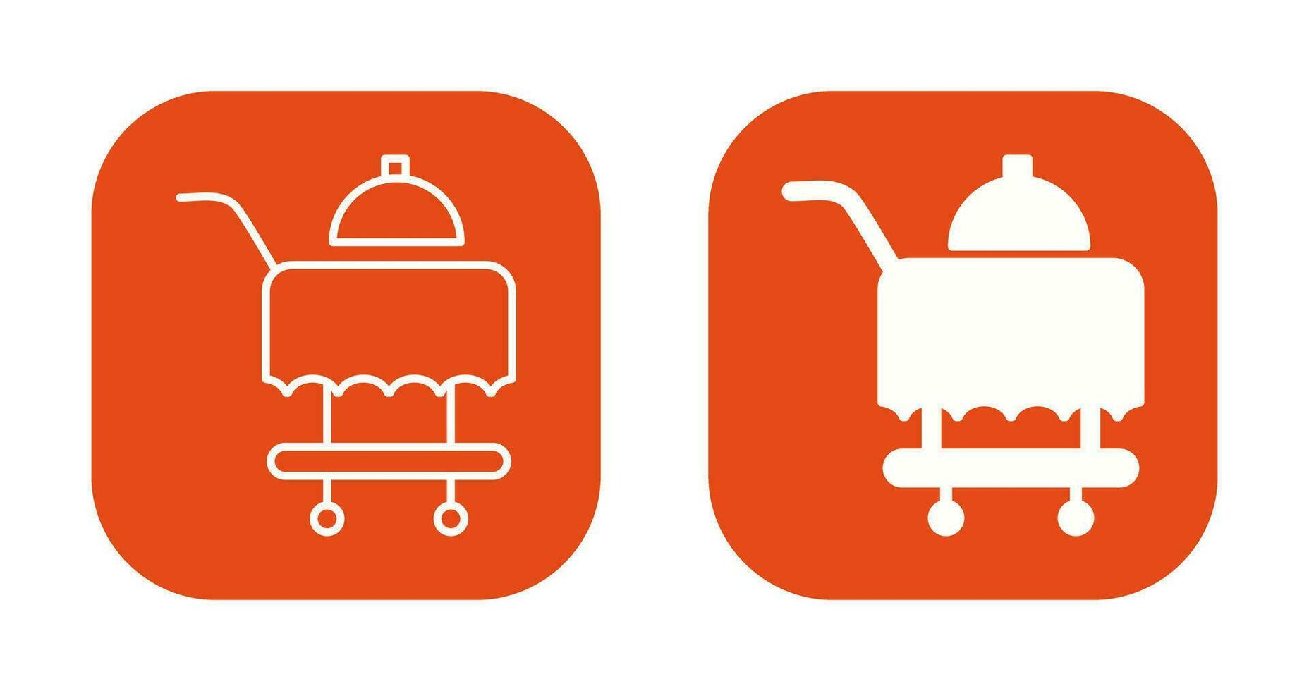 Room Service Vector Icon