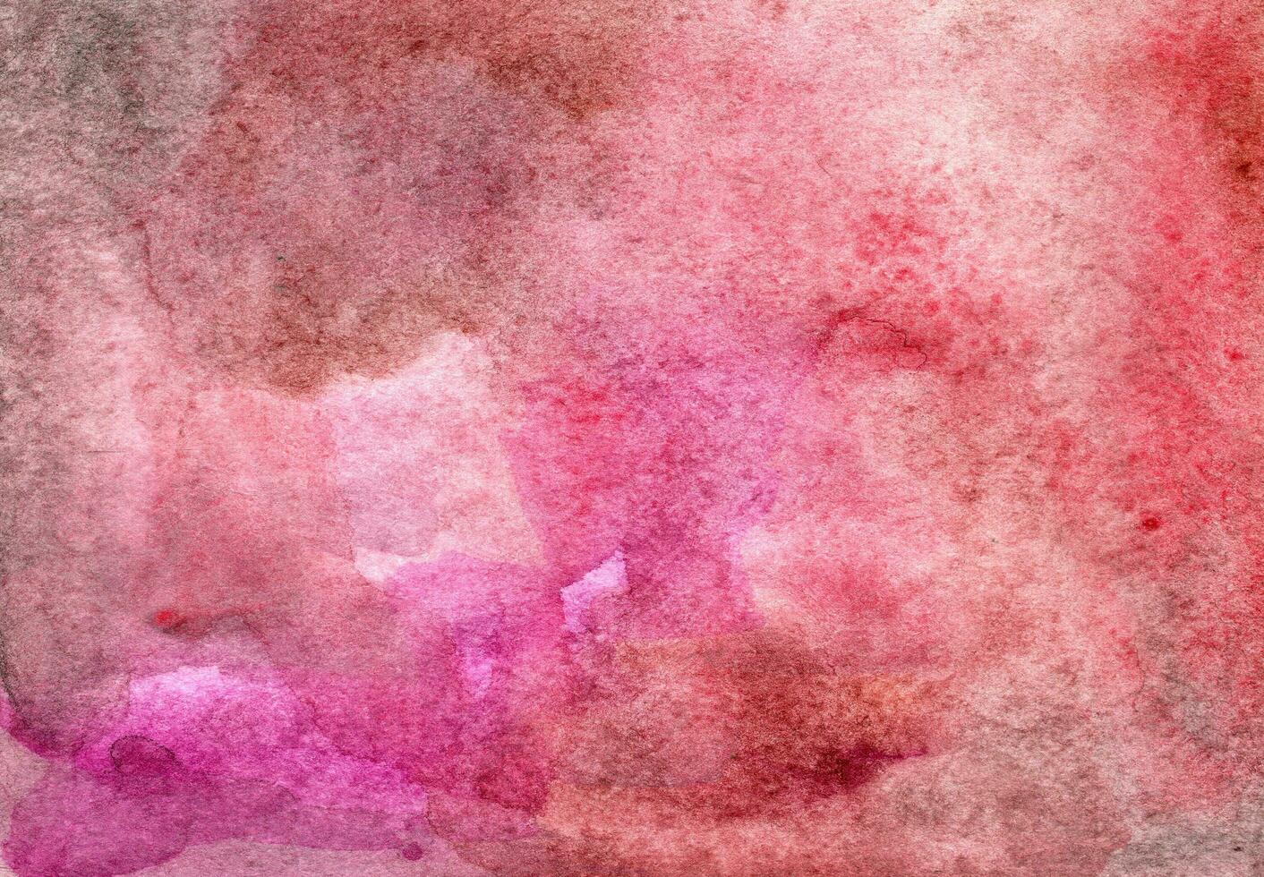 Soft Pink hand-drawn watercolor background photo