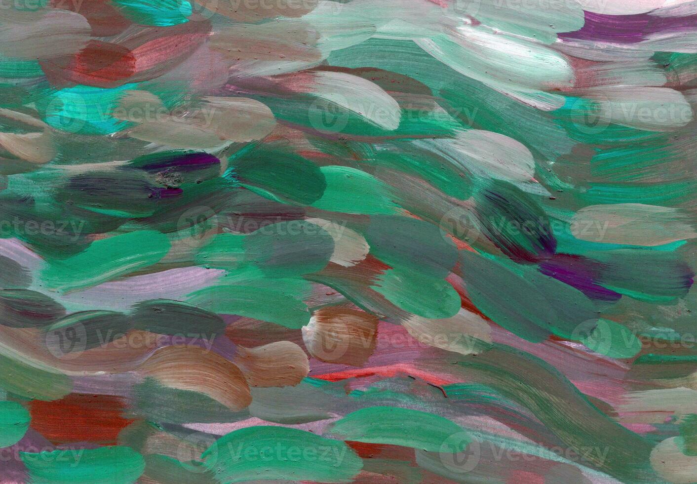 Blue acrylic oil painting texture photo