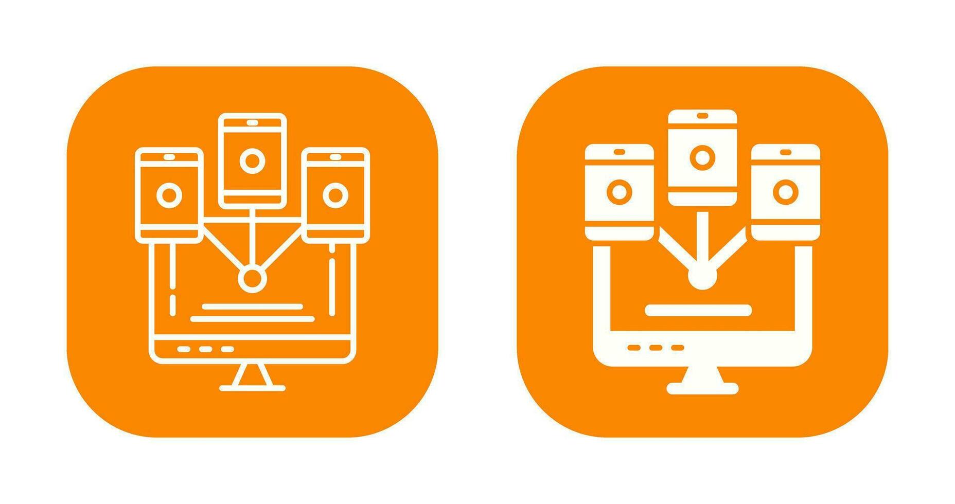 Computer Networks Vector Icon