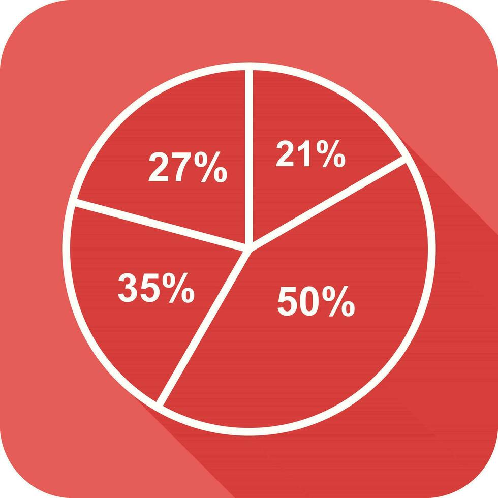Pie Chart Vector Icon