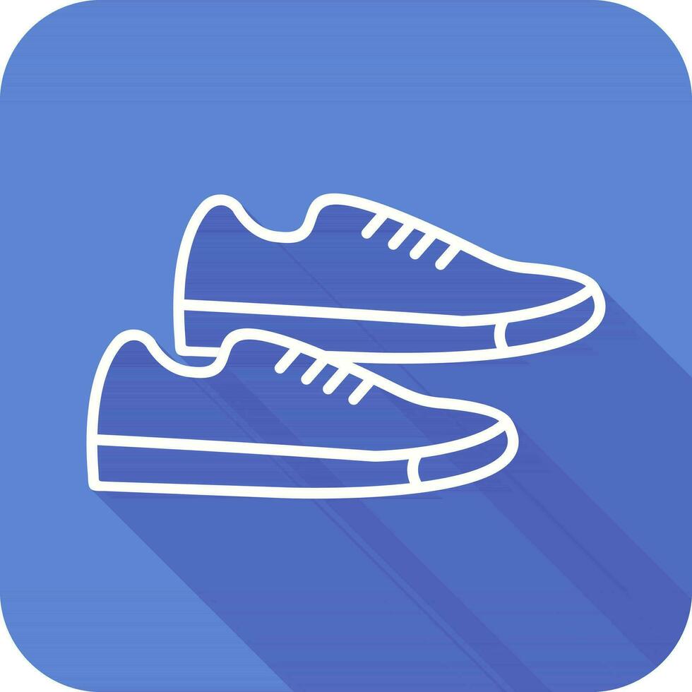 icono de vector de zapatillas