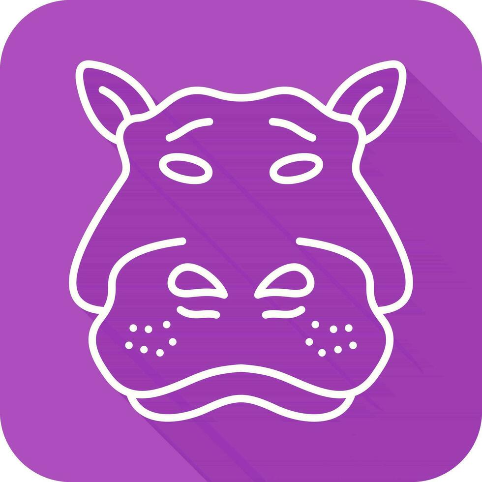 Hippo Vector Icon