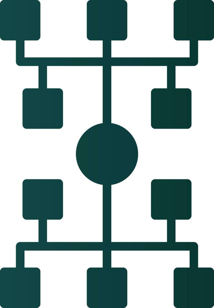 Algorithm Vector Icon Design