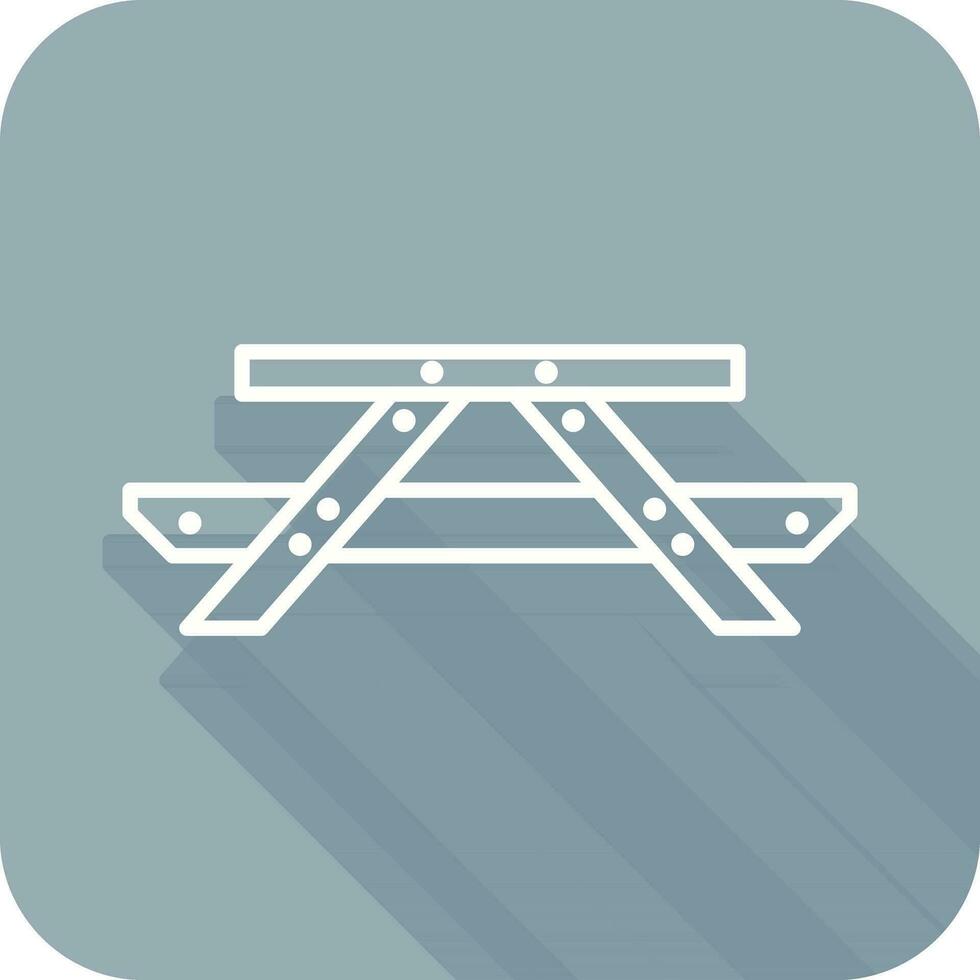 Picnic of Table Vector Icon