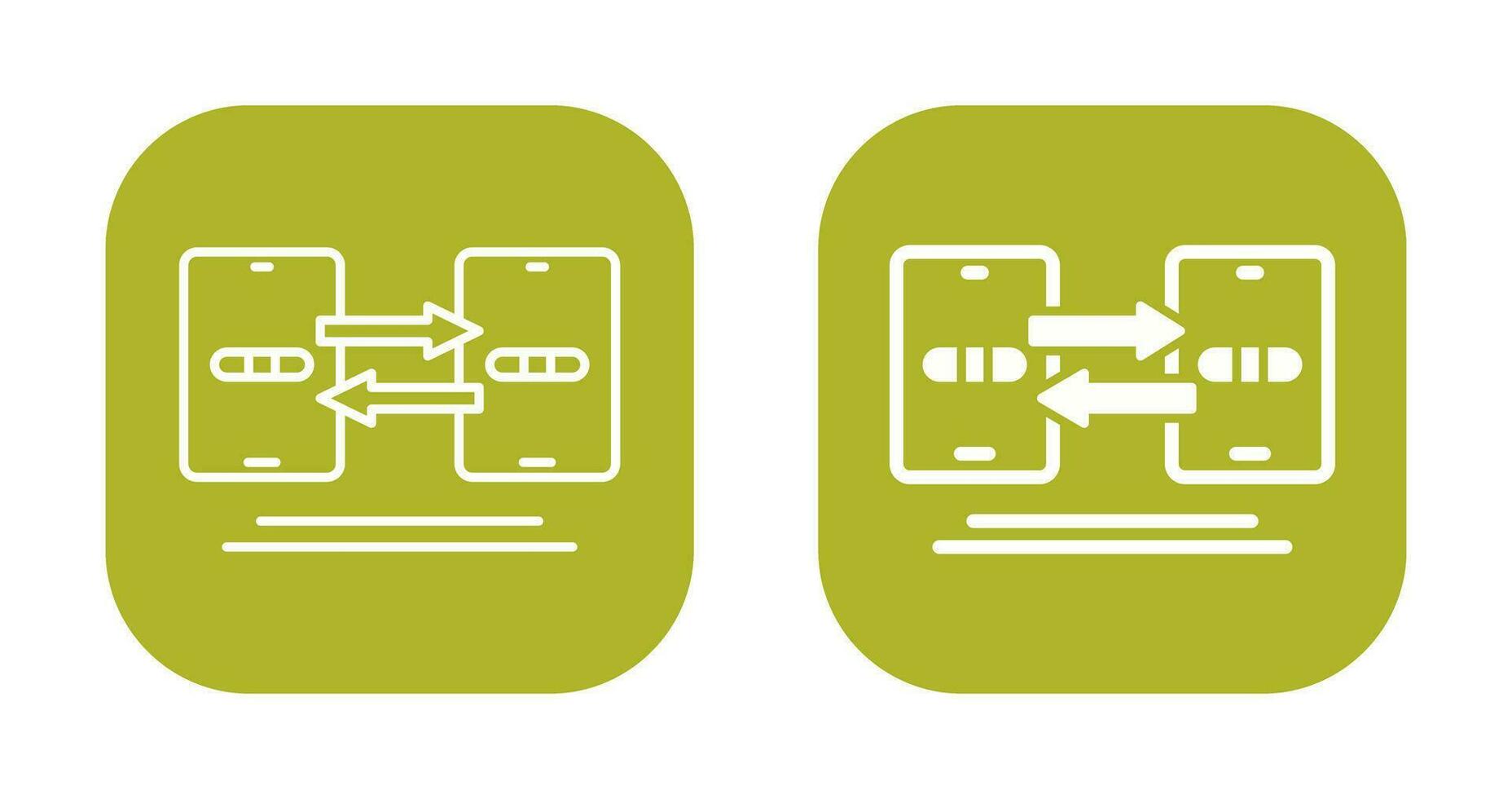Data Synchronization Vector Icon