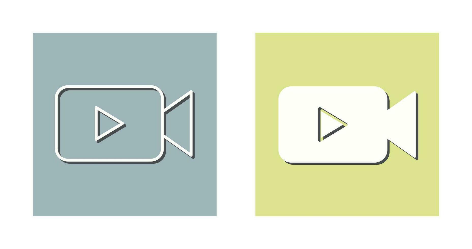 Unique Video Vector Icon