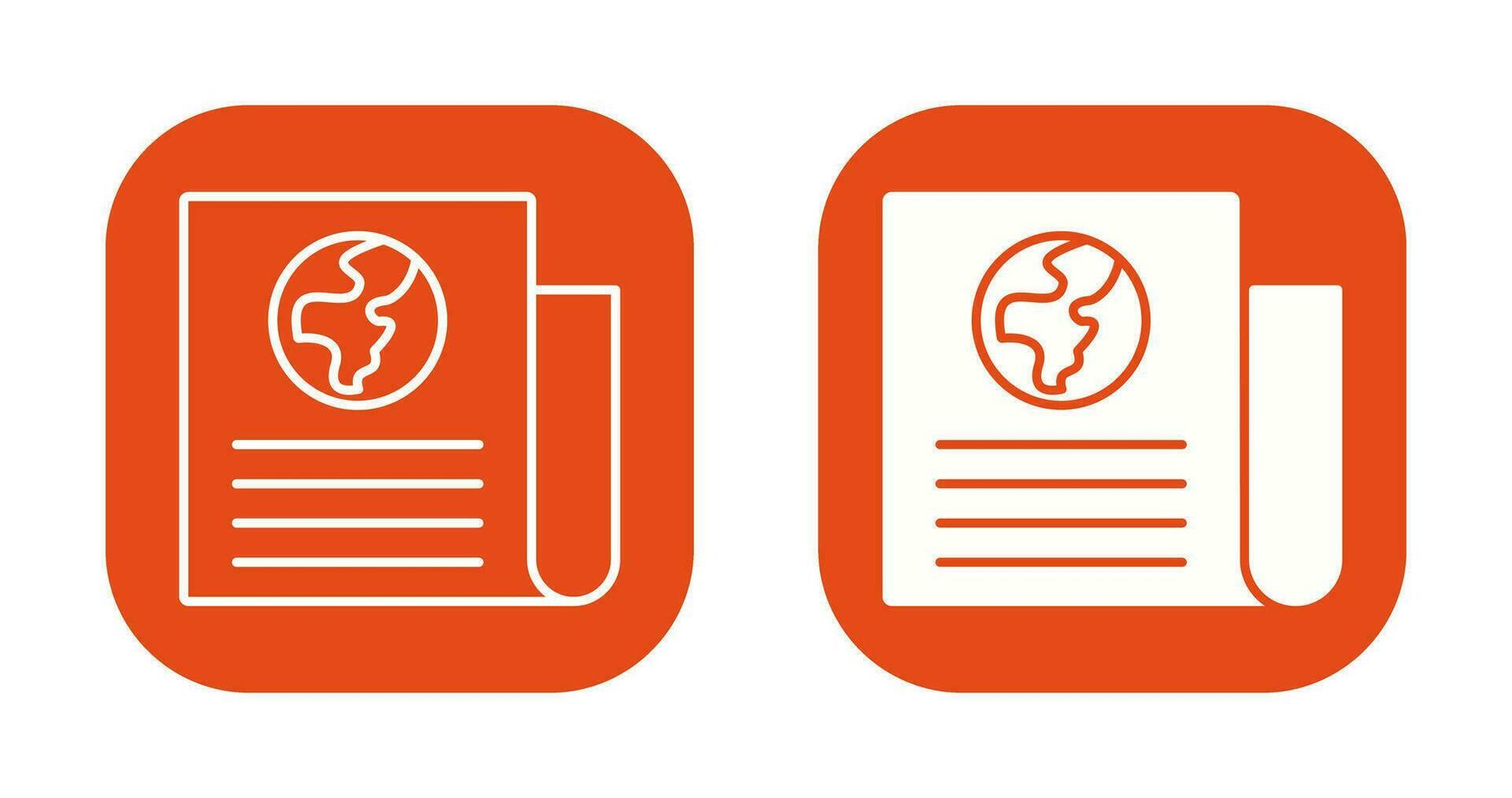 Newspaper Vector Icon