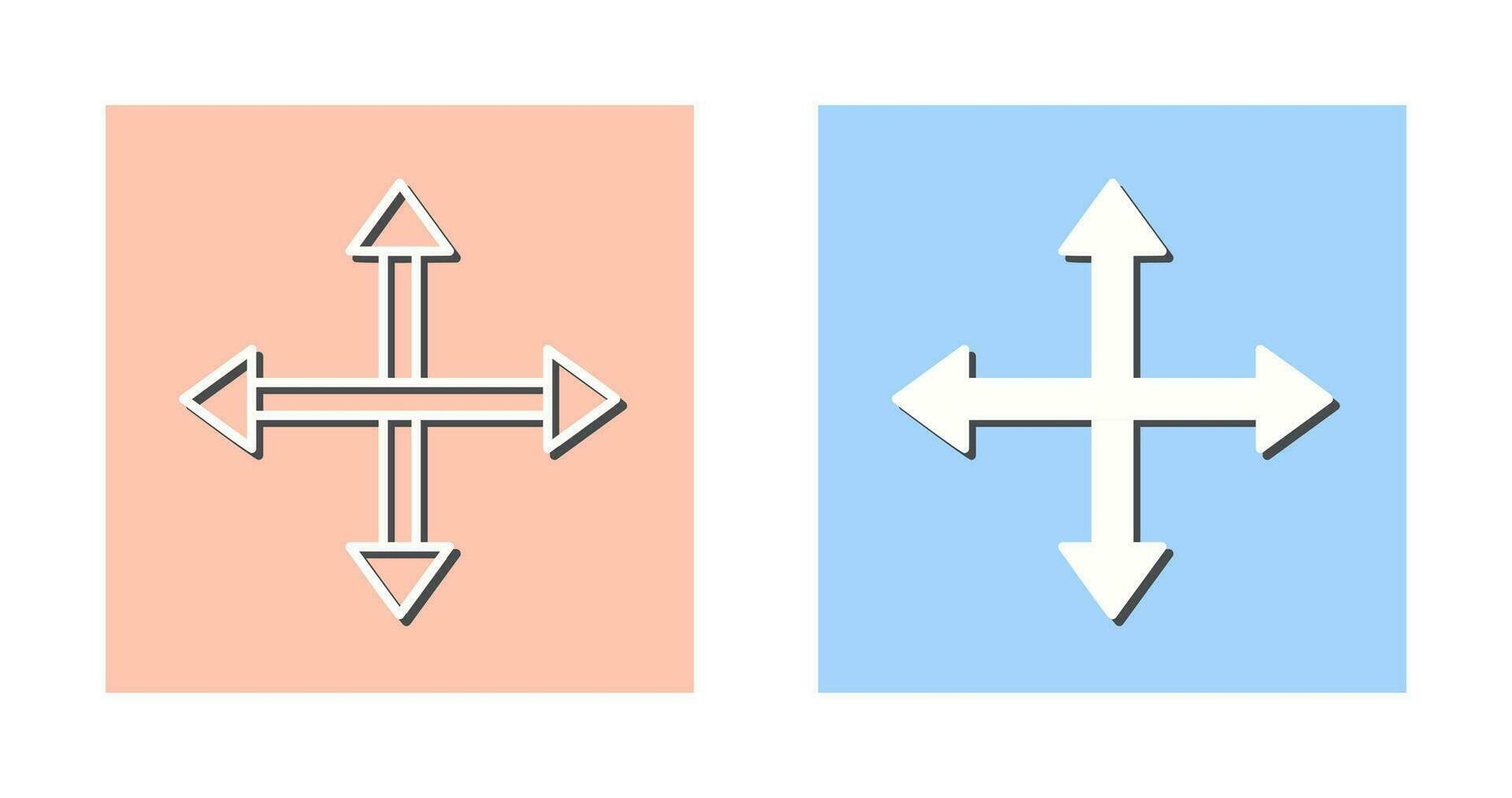 Unique Move Vector Icon