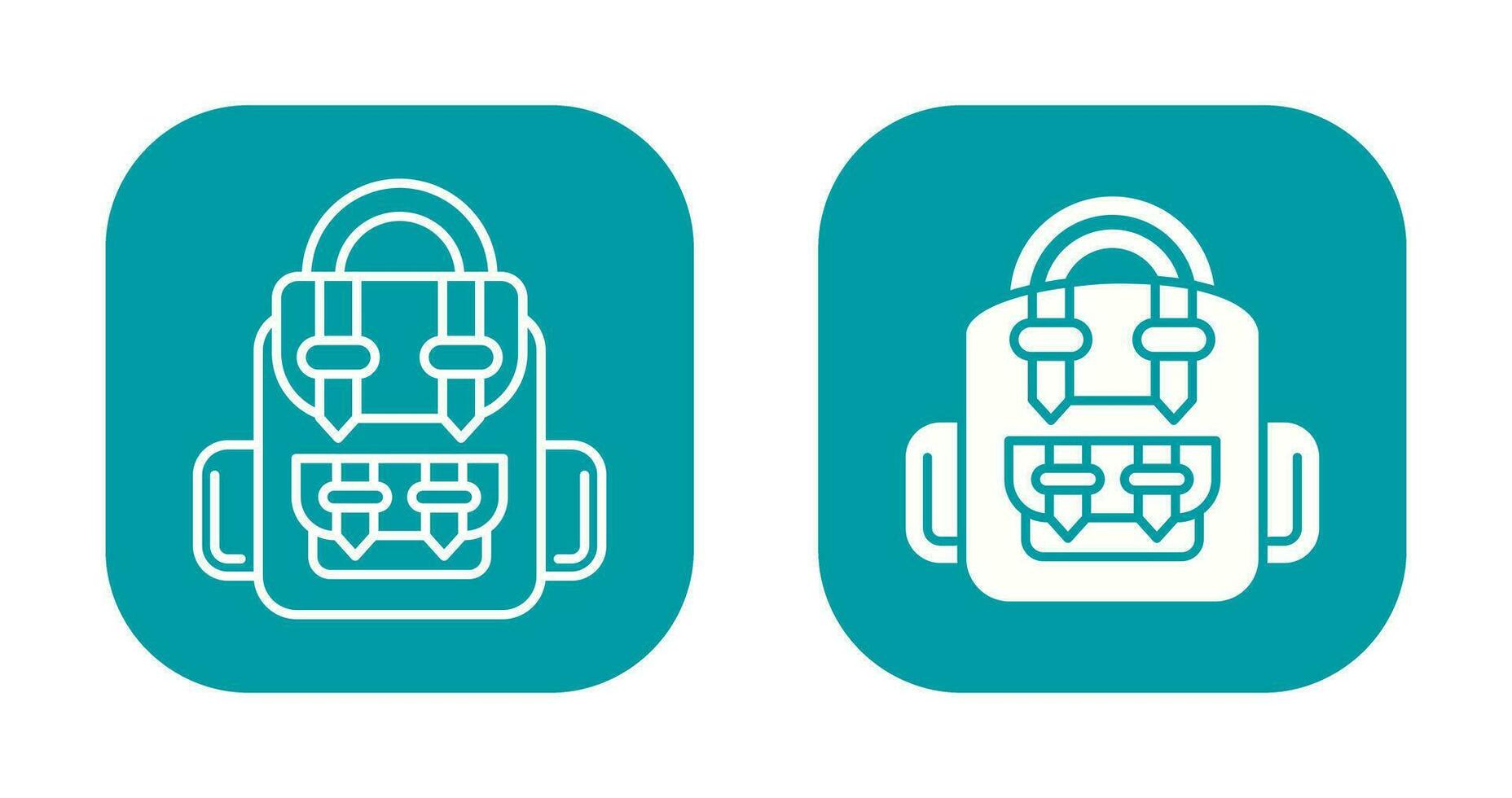 Backpack Vector Icon