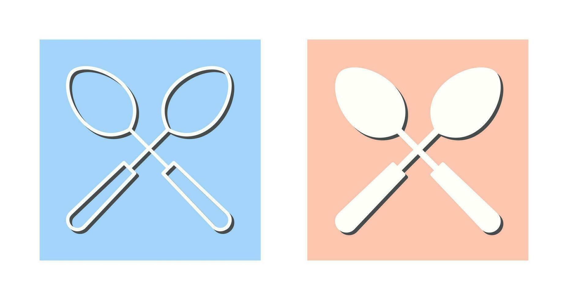 Spoons Vector Icon