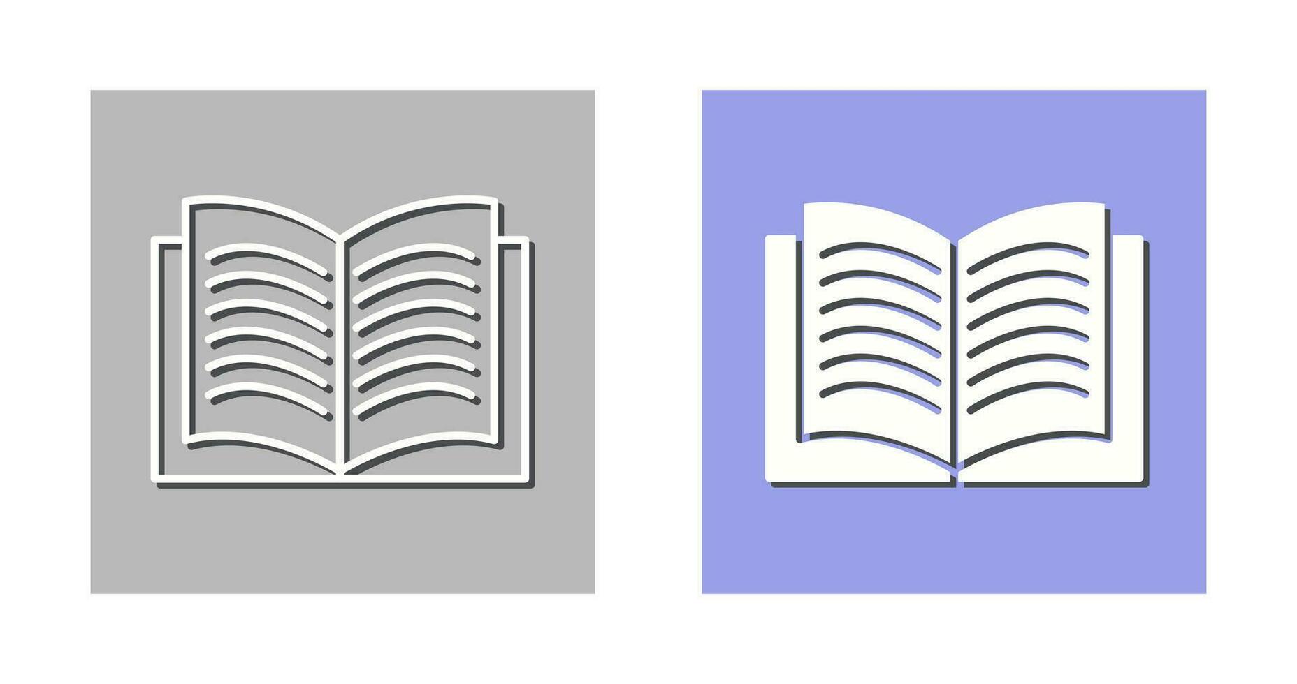 icono de vector de libro de texto único