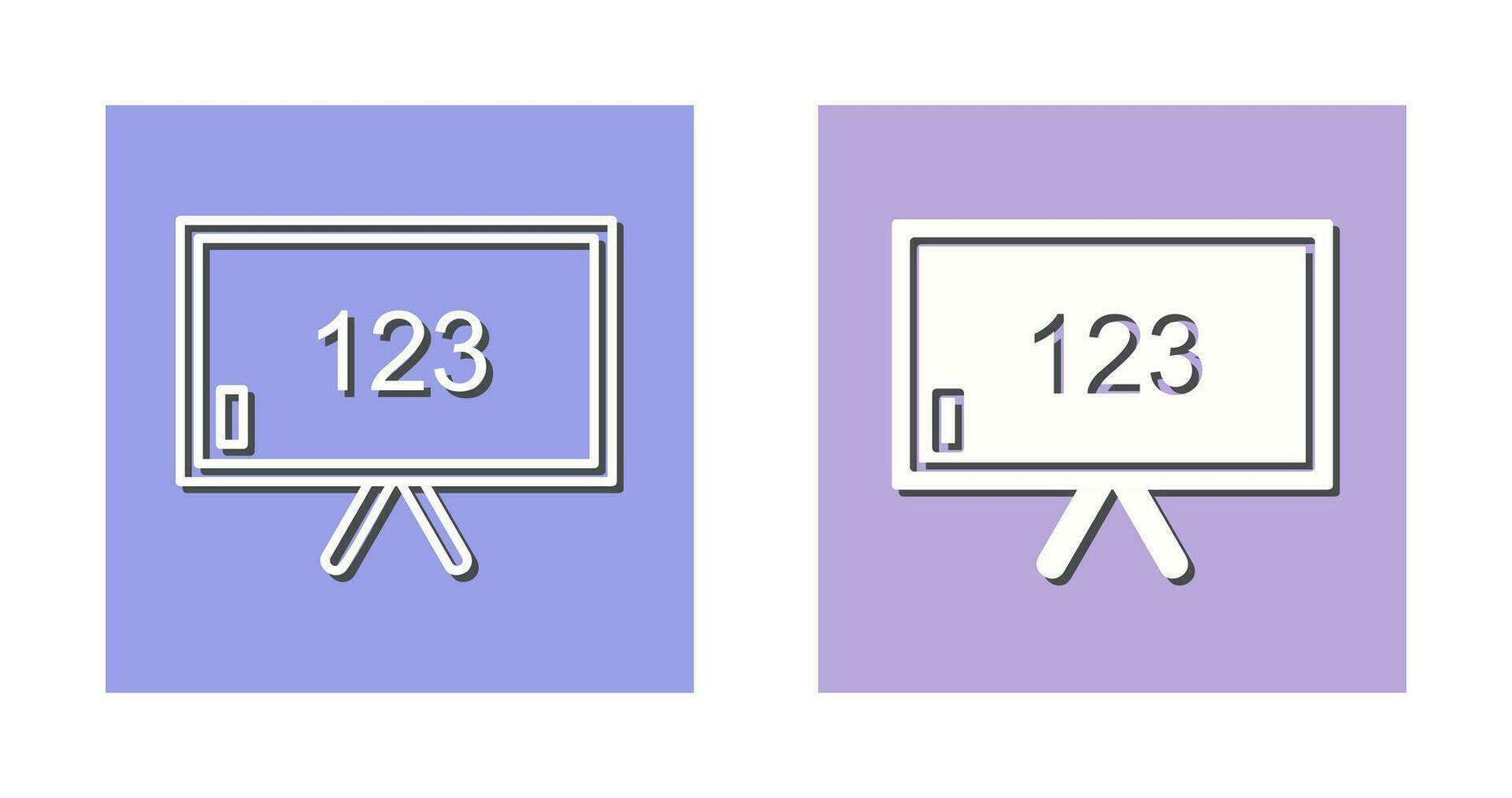 Unique Classroom Board Vector Icon