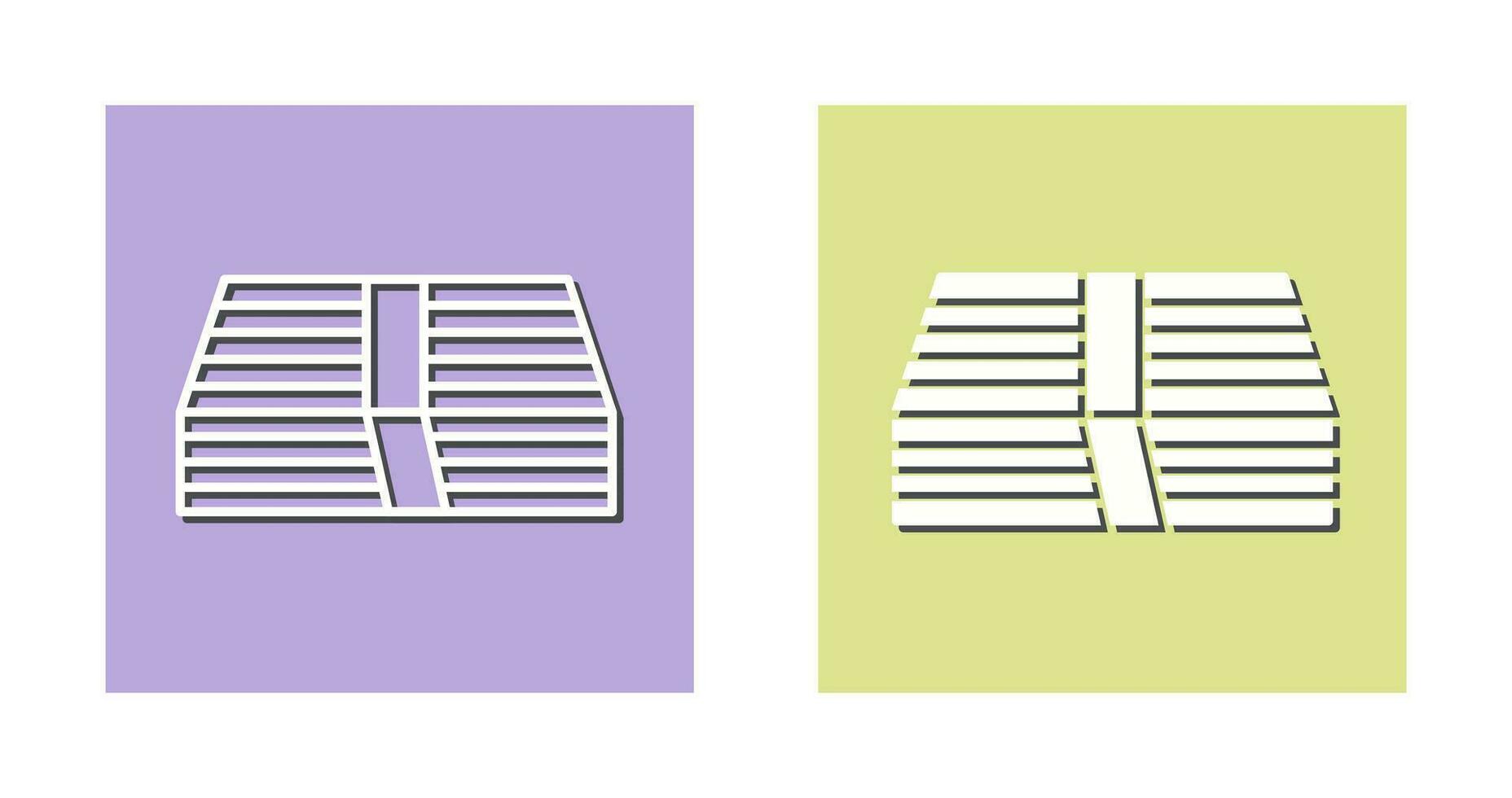 Pack of Bills Vector Icon