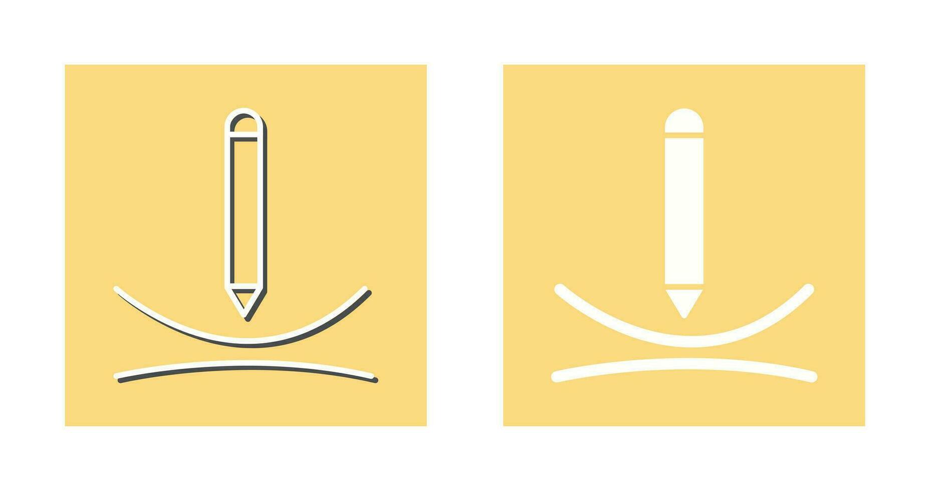 Draw Curve Vector Icon