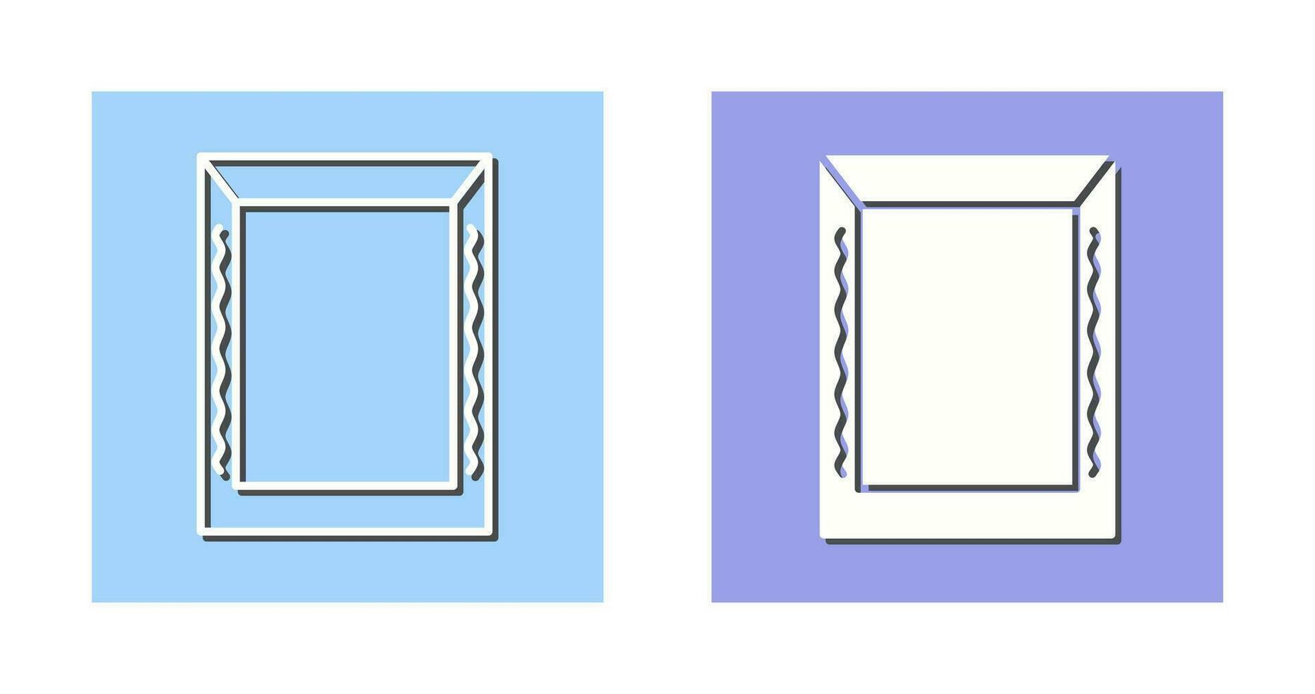 Unique Frame Vector Icon