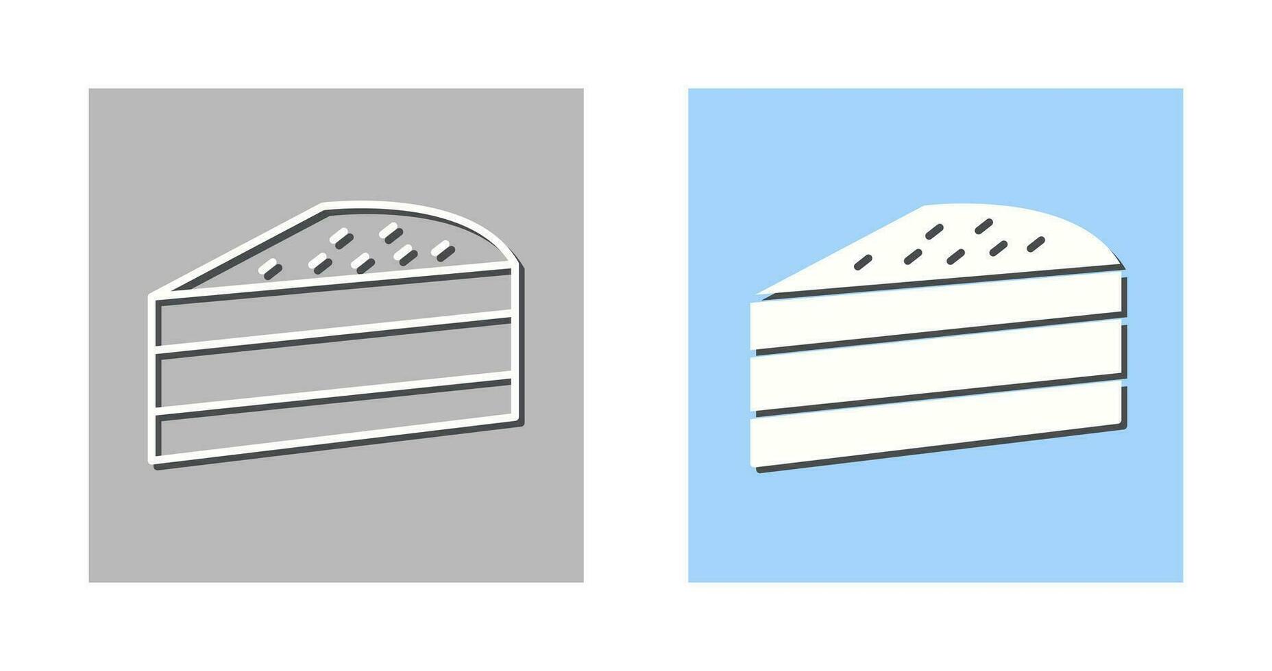 Cake Slice Vector Icon