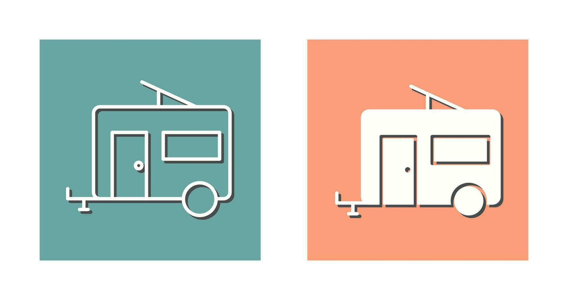 Trailer Vector Icon