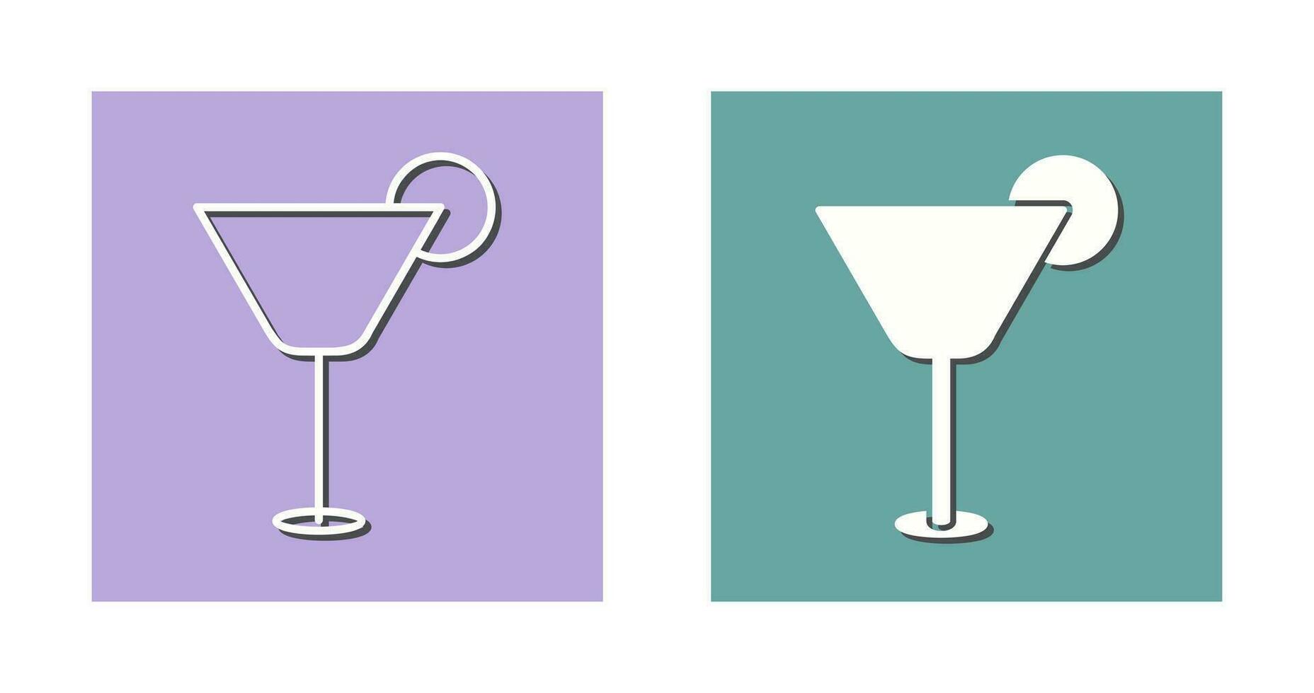Cocktail Drink Vector Icon