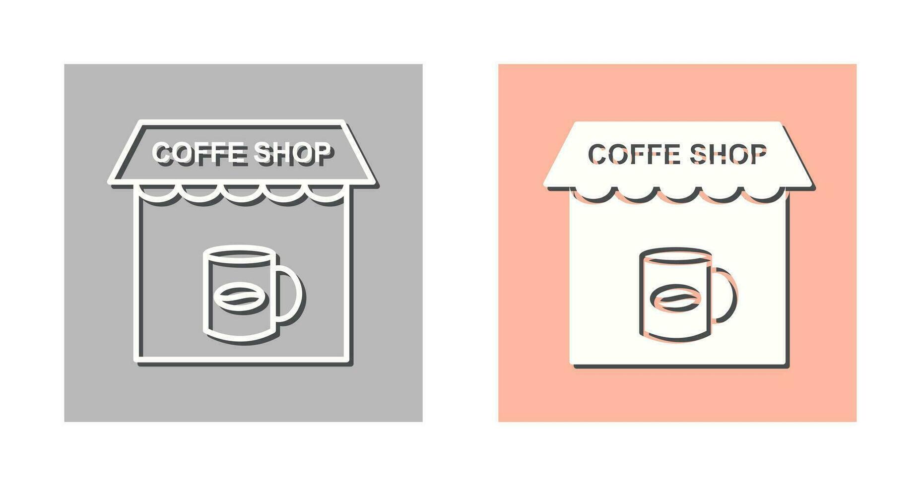 Coffee Shop Vector Icon