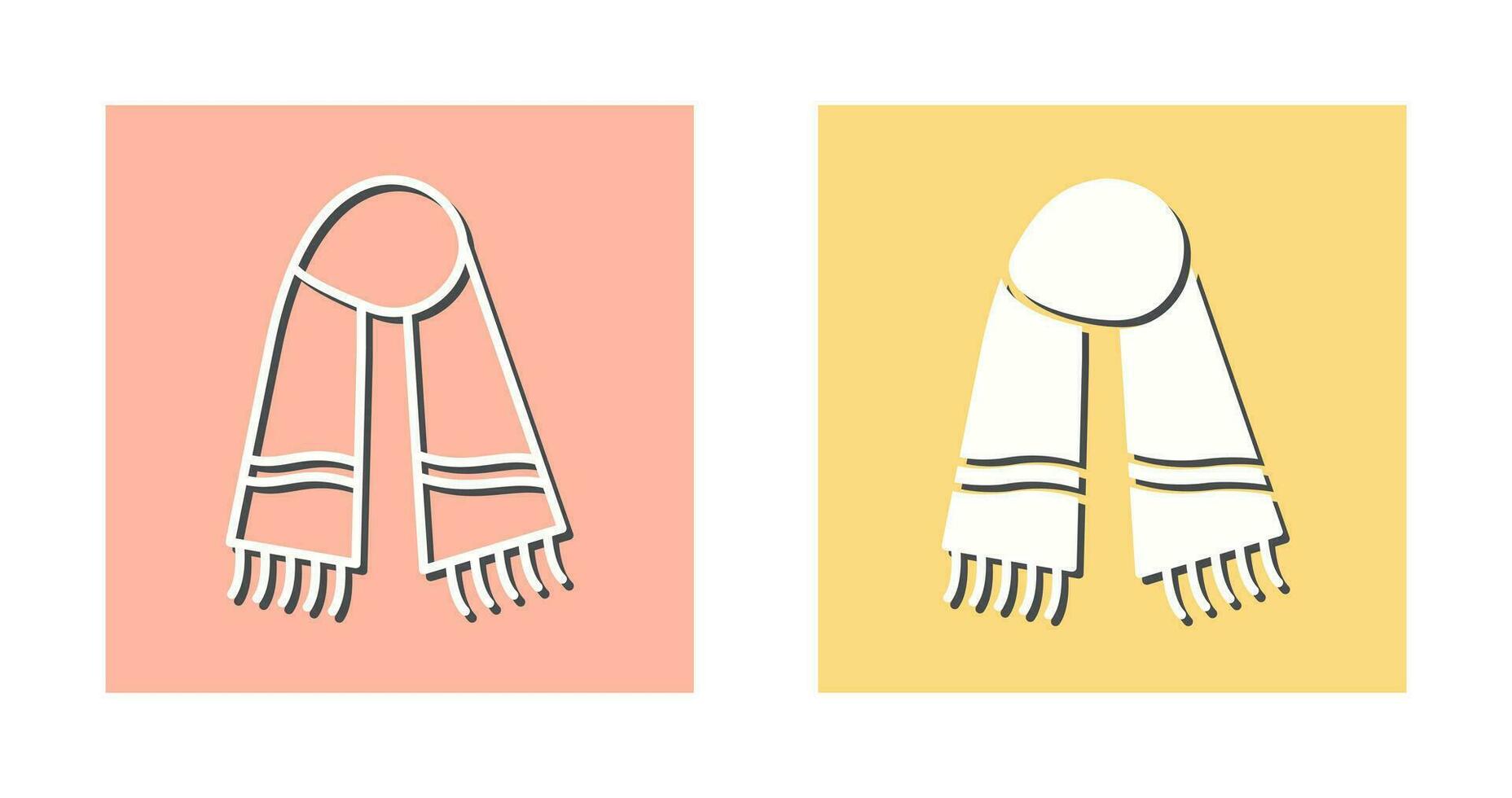 Warm Scarf Vector Icon