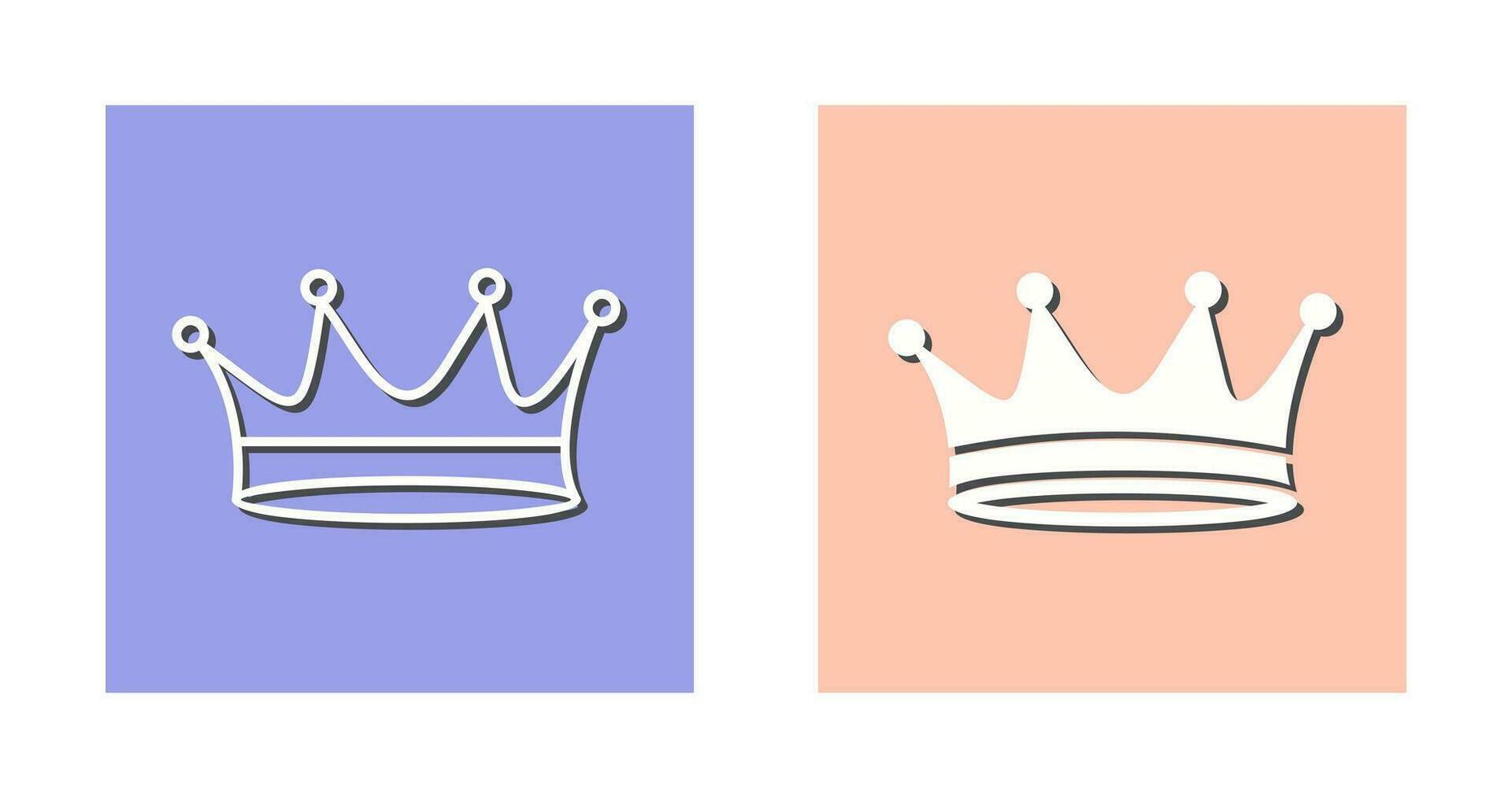 King Crown Vector Icon